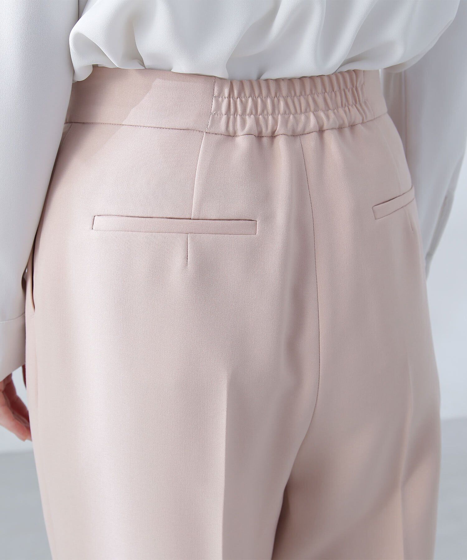  「パウダーツイル SETUP ワイドストレートパンツ」|その他|