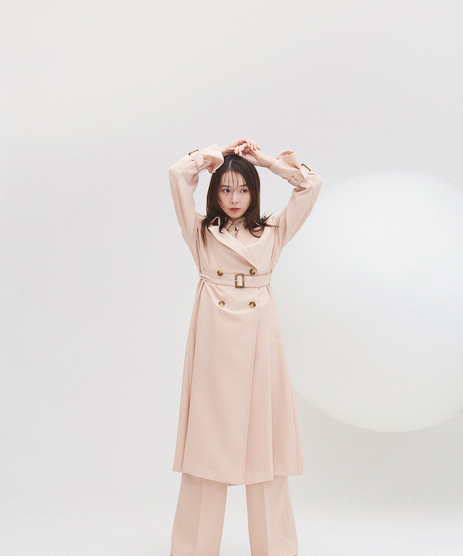  「パウダーツイル SETUP ワイドストレートパンツ」|その他|