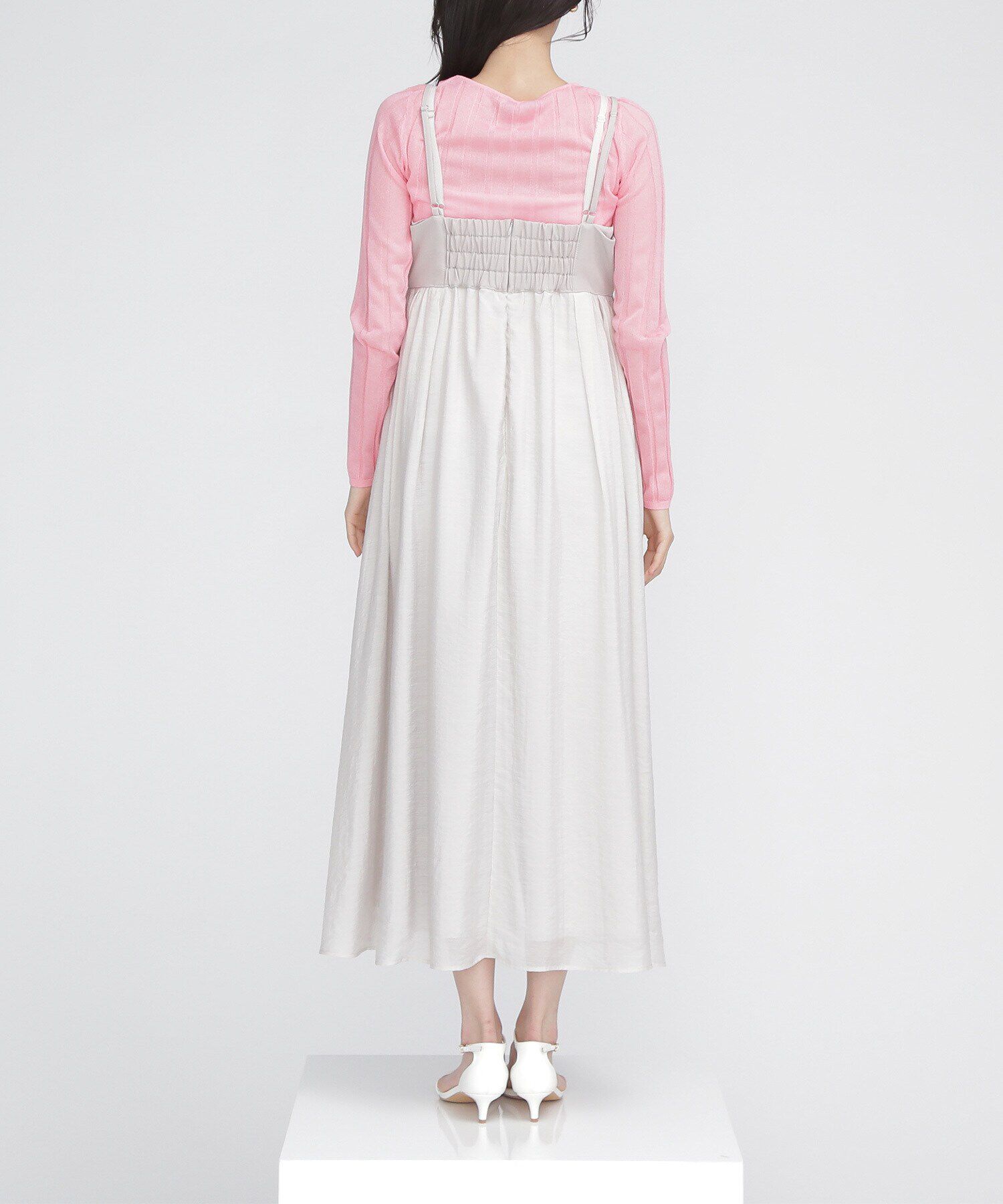  「キャミレイヤードワンピース」|ワンピース|