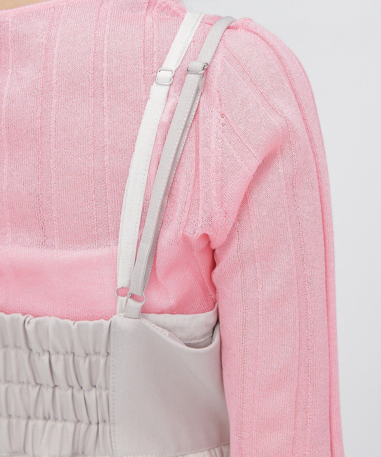  「キャミレイヤードワンピース」|ワンピース|