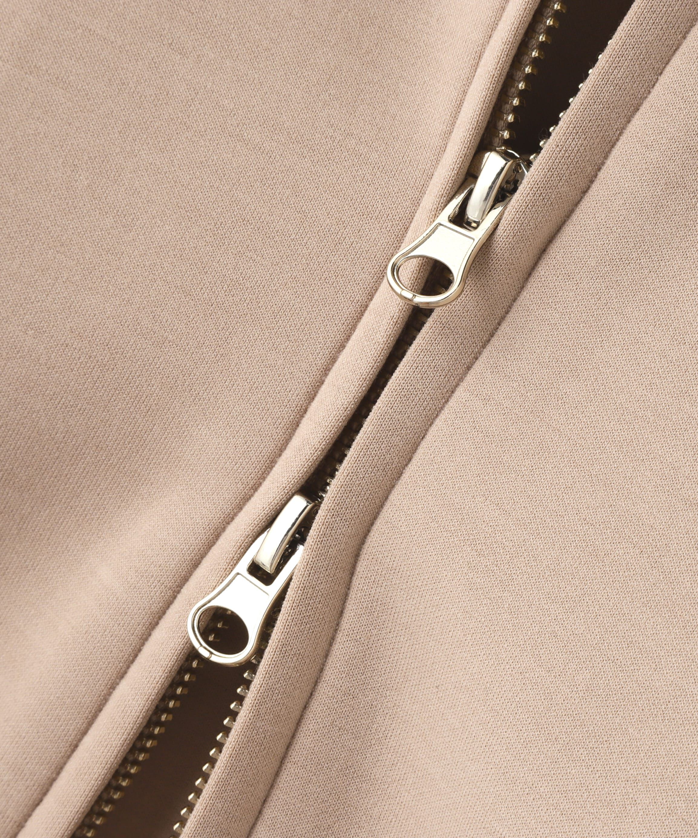  「ダンボールフォルムジップフーディー」|Tシャツ・カットソー|