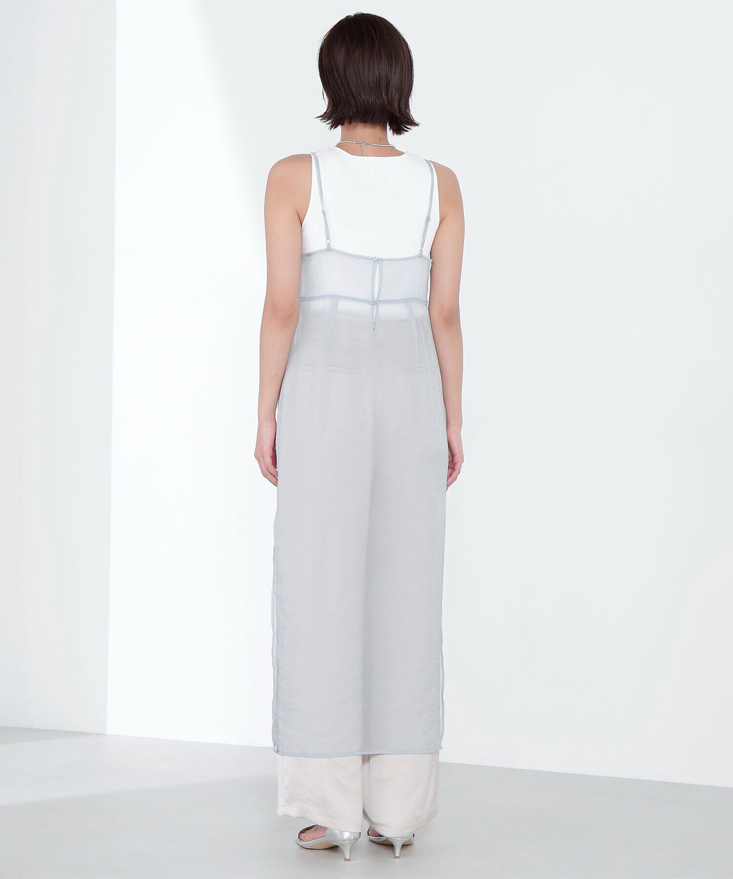  「シアーキャミワンピース」|ワンピース|