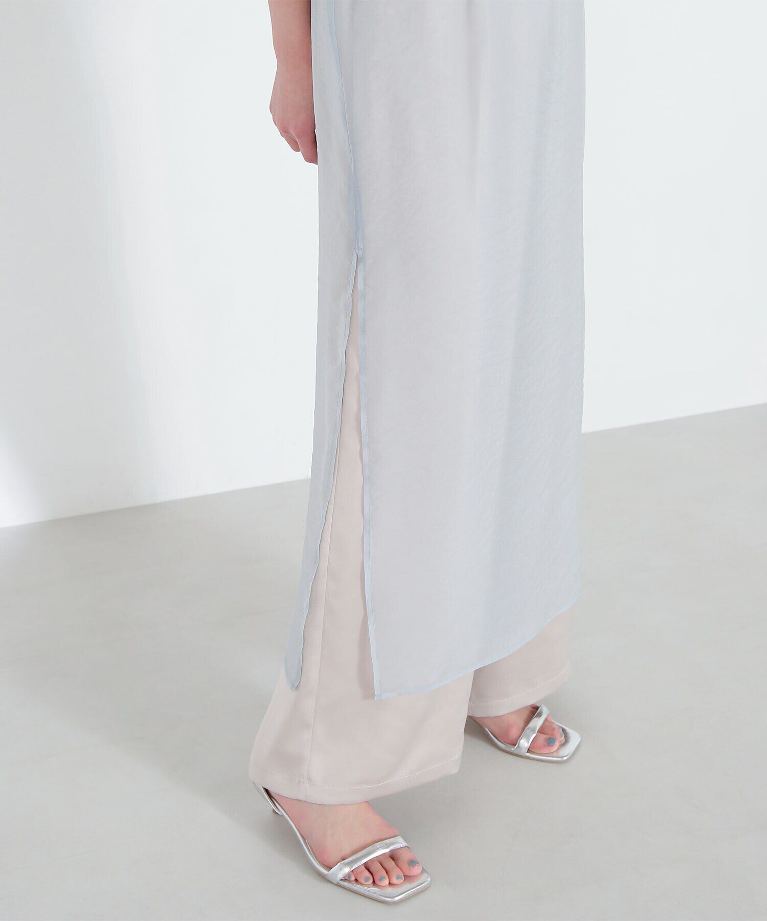  「シアーキャミワンピース」|ワンピース|