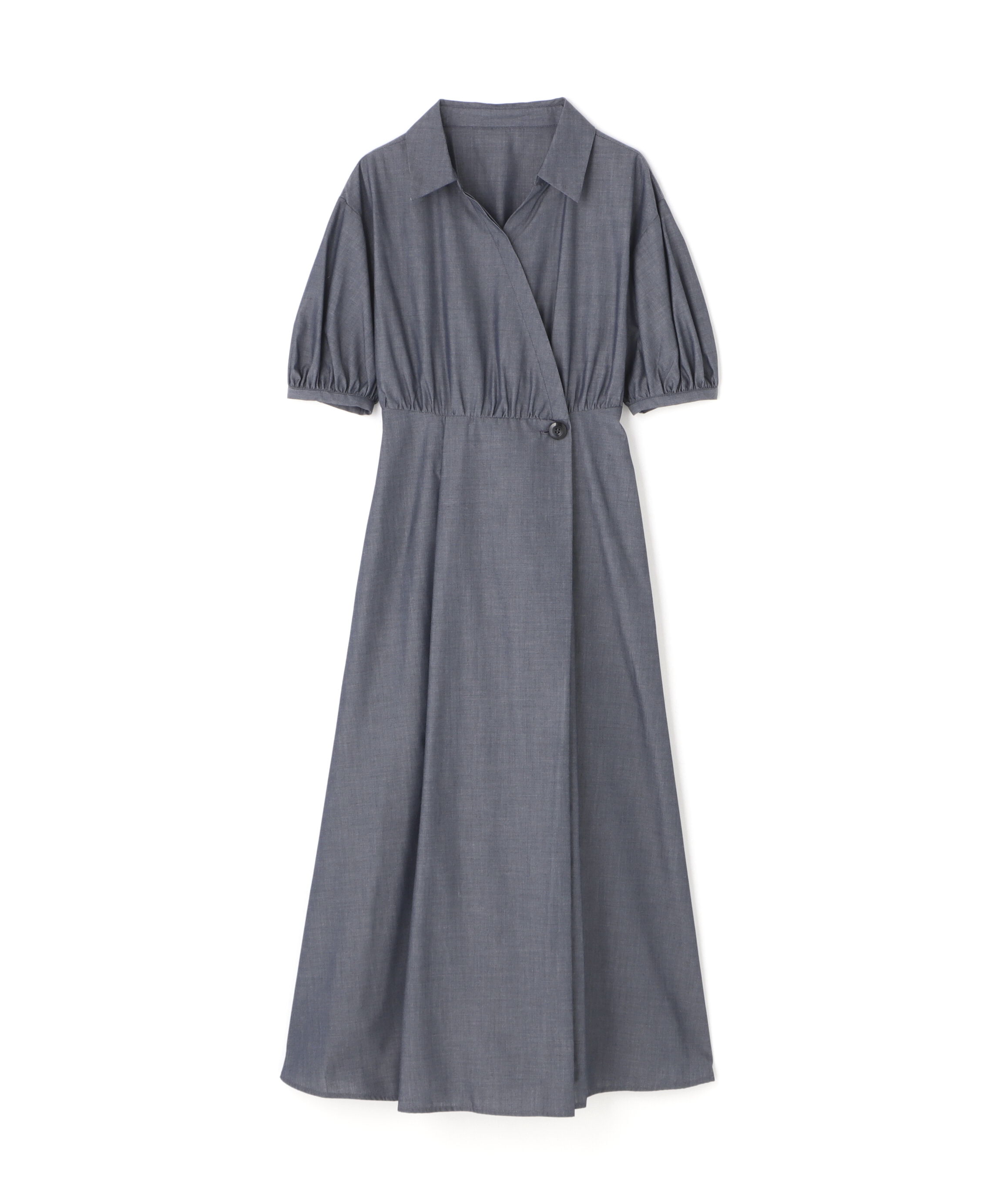  「スキッパーフォルムシャツワンピース」|ワンピース|