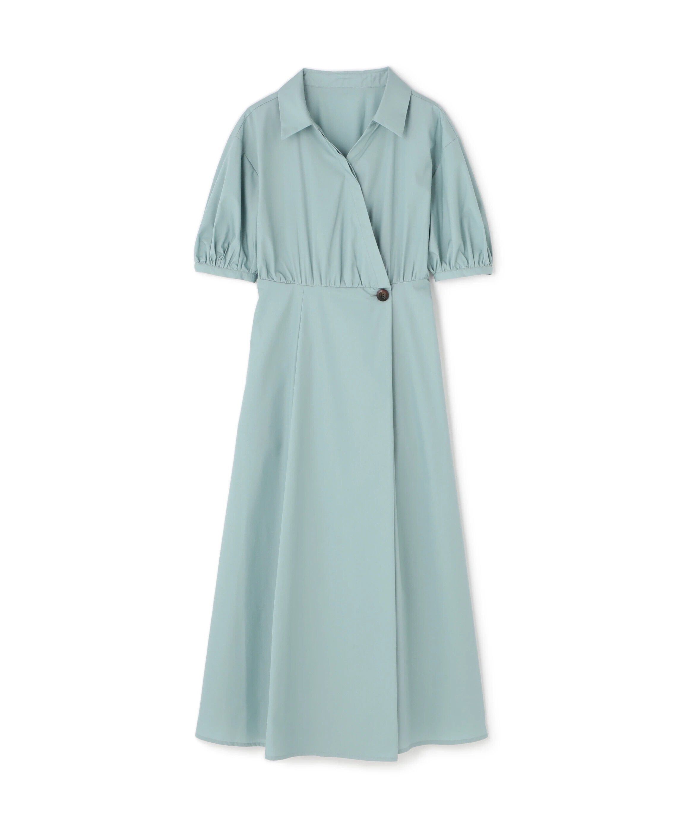  「スキッパーフォルムシャツワンピース」|ワンピース|