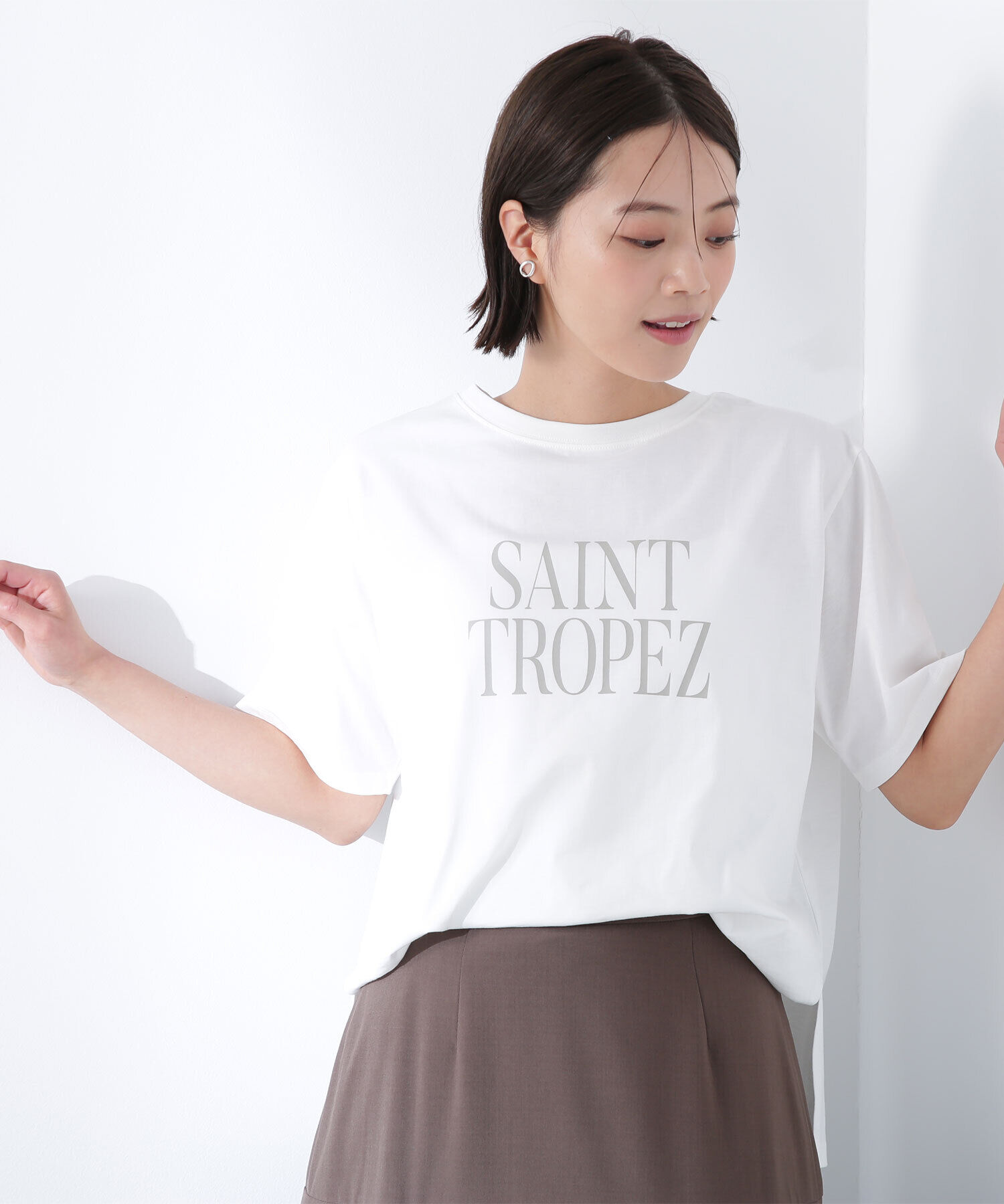  「ボクシーロゴTシャツ」|Tシャツ・カットソー|