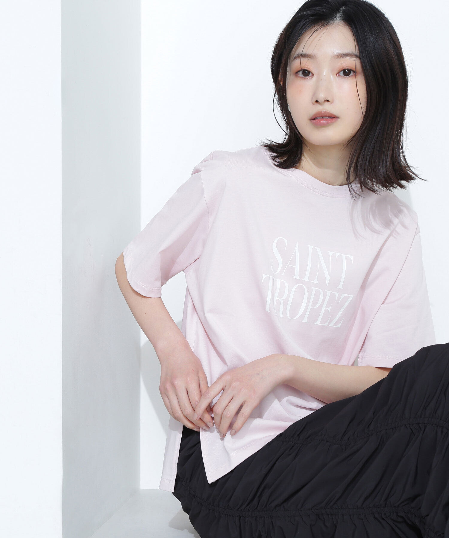  「ボクシーロゴTシャツ」|Tシャツ・カットソー|