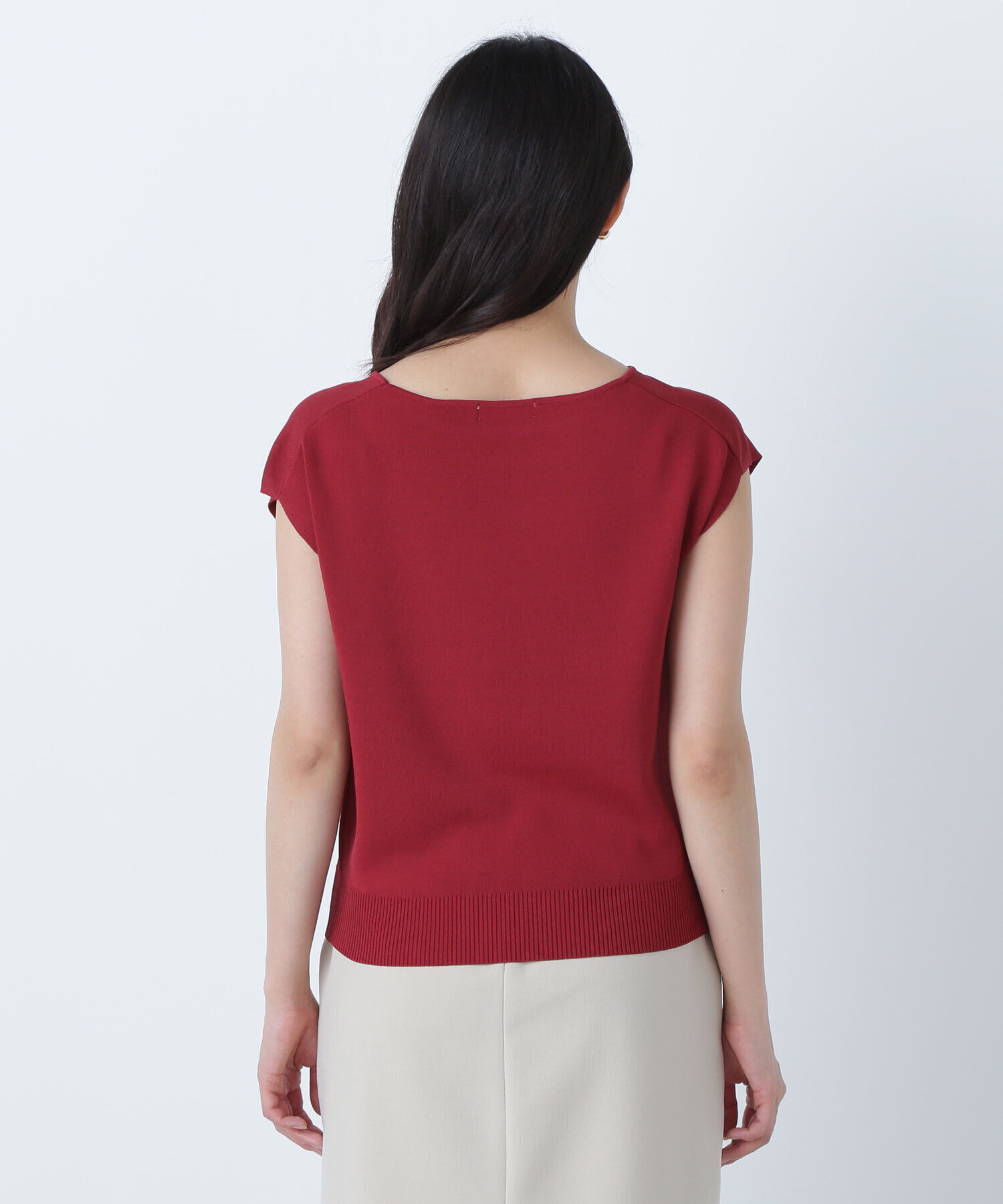  「総針ベーシックシリーズ ボートネックニット」|ニット・セーター|