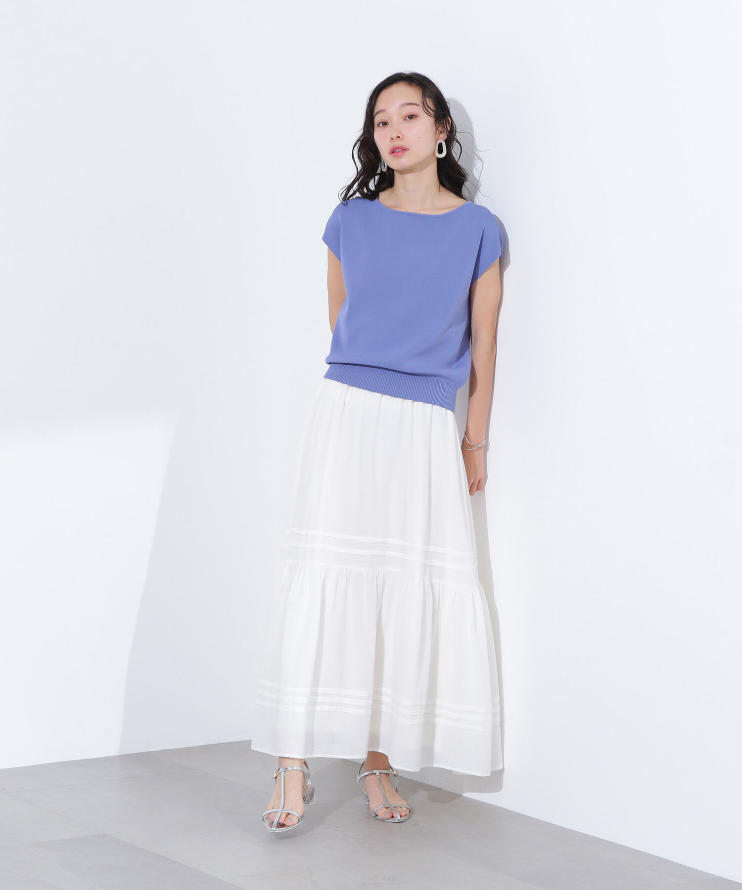  「総針ベーシックシリーズ ボートネックニット」|ニット・セーター|