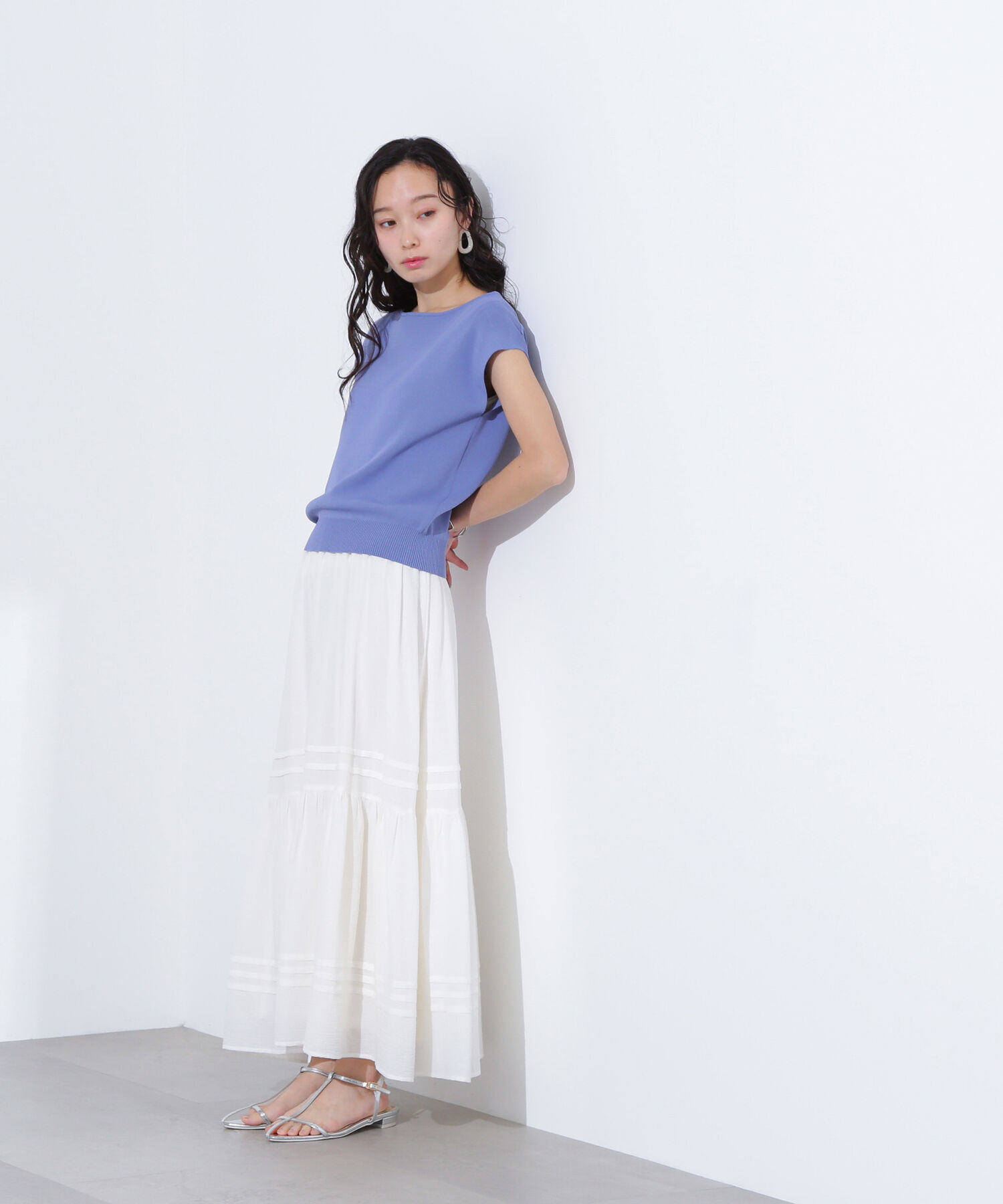  「総針ベーシックシリーズ ボートネックニット」|ニット・セーター|