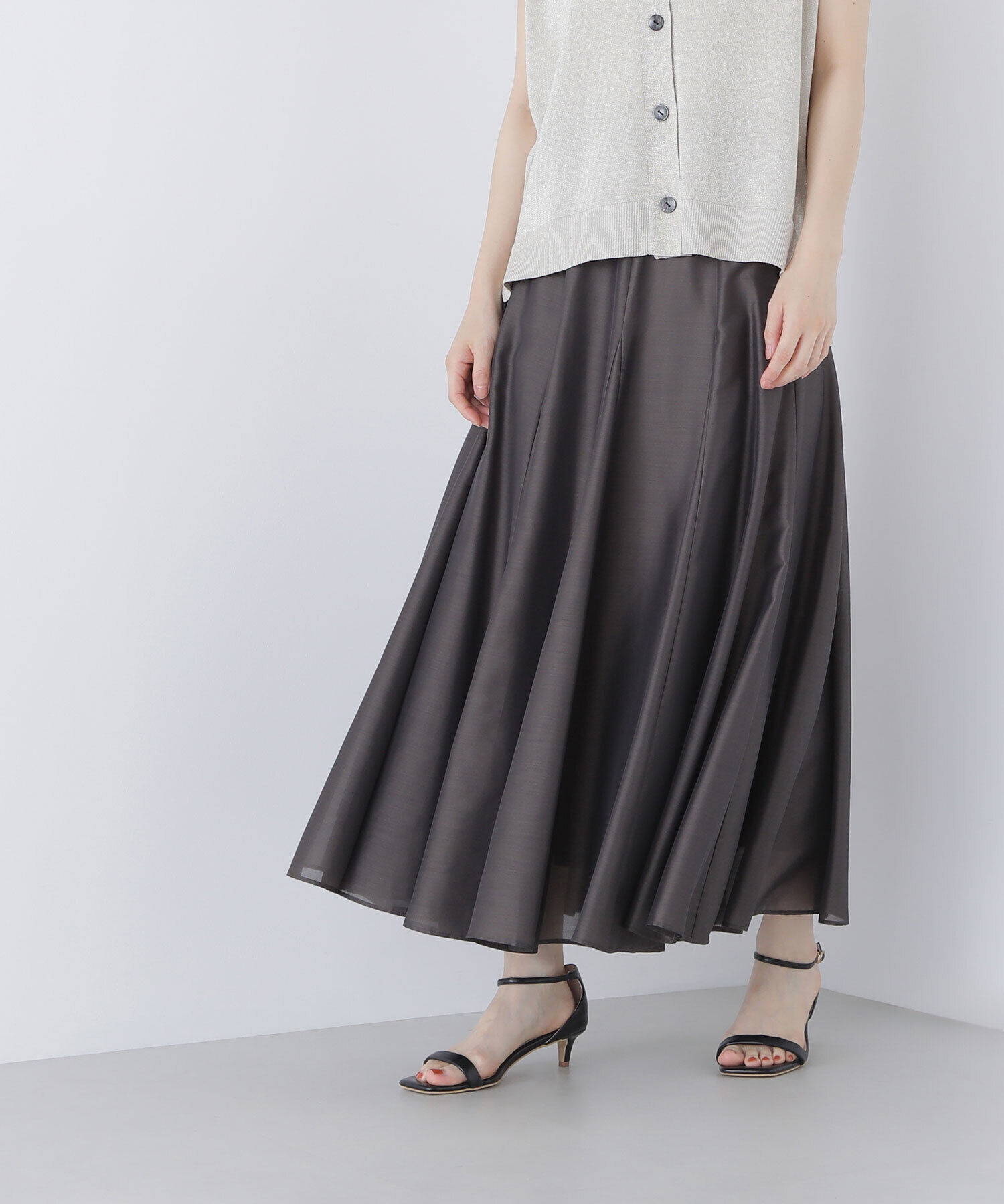  「シャイニーシアーボイルスカート」|スカート|