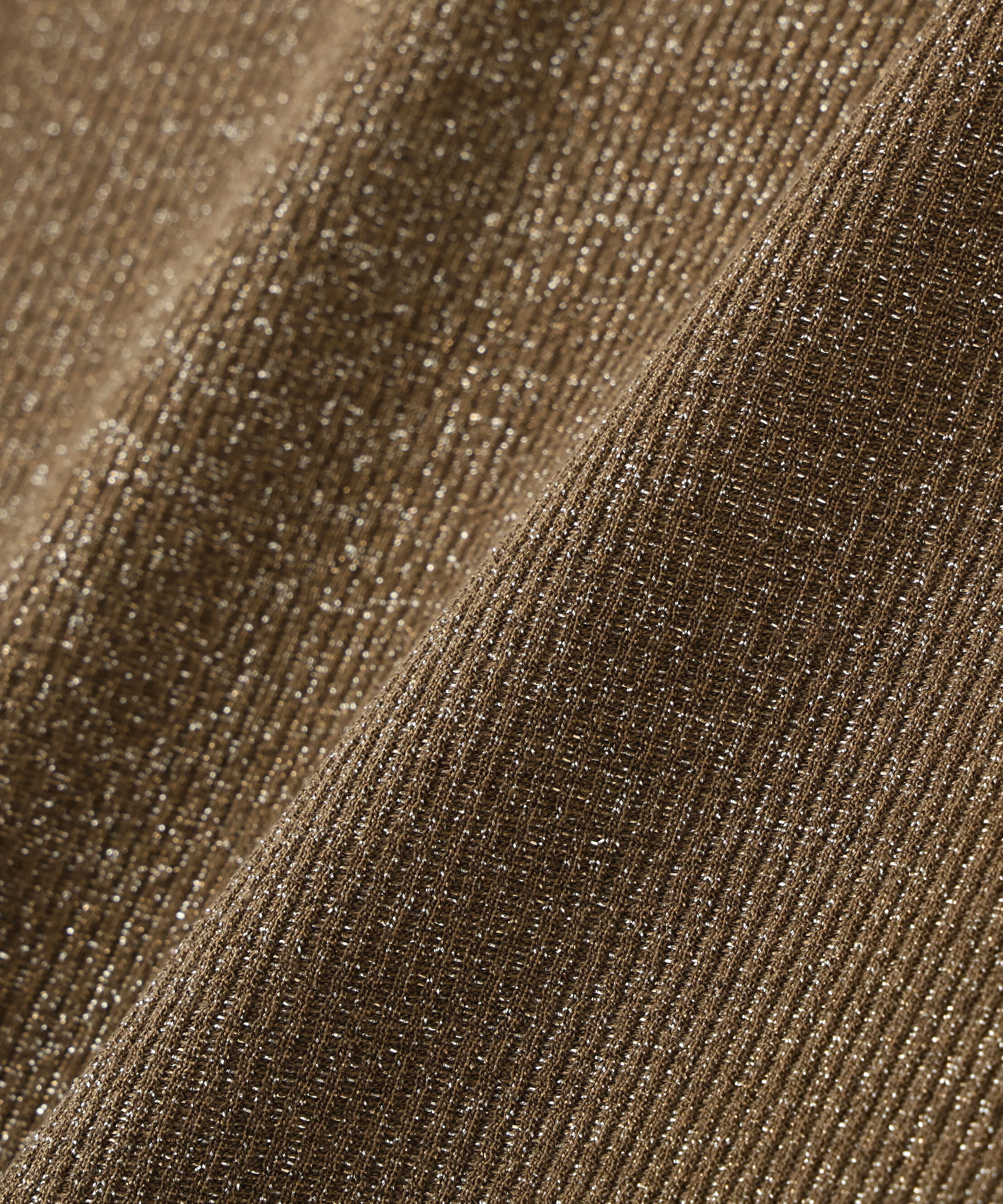  「ラメリブカットソー」|Tシャツ・カットソー|