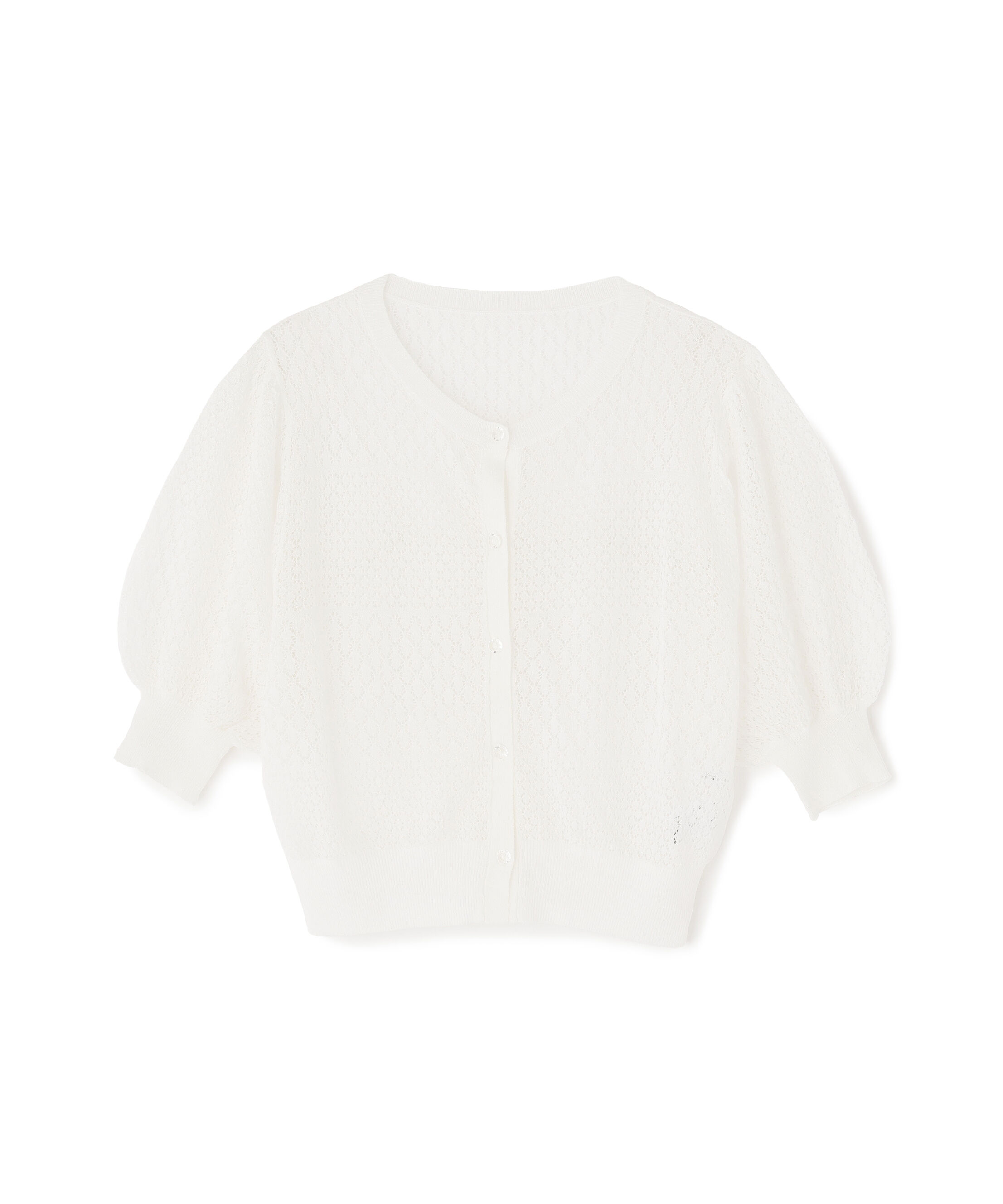  「レースニットカーディガン」|ニット・セーター|