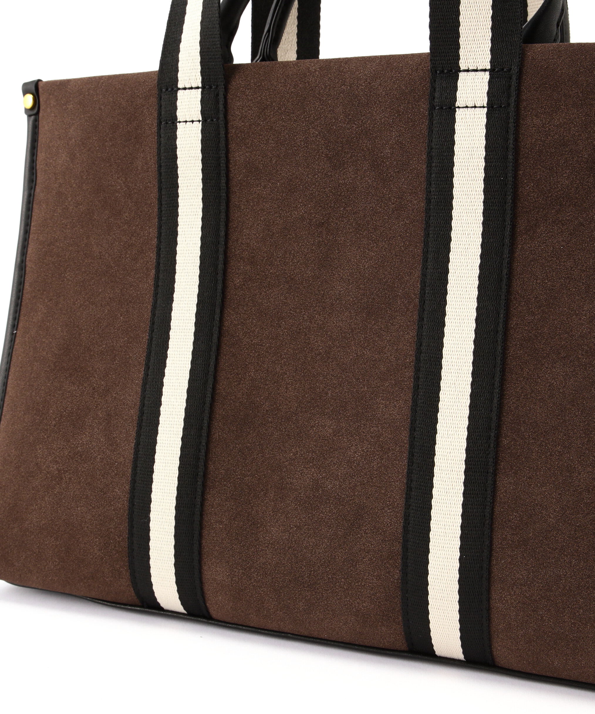  「スウェードタッチ2wayテープトートバッグ」|トートバッグ|