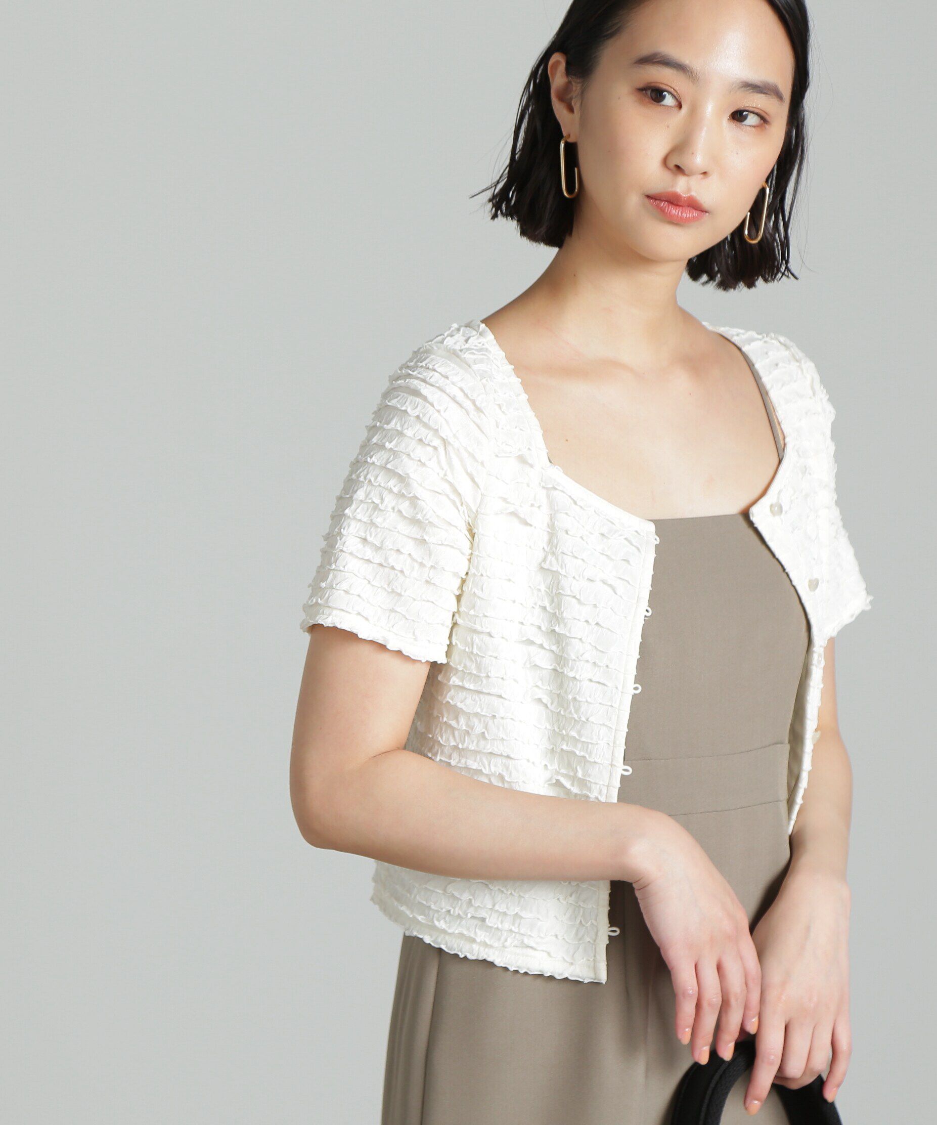  「メローフリルカットソー」|Tシャツ・カットソー|