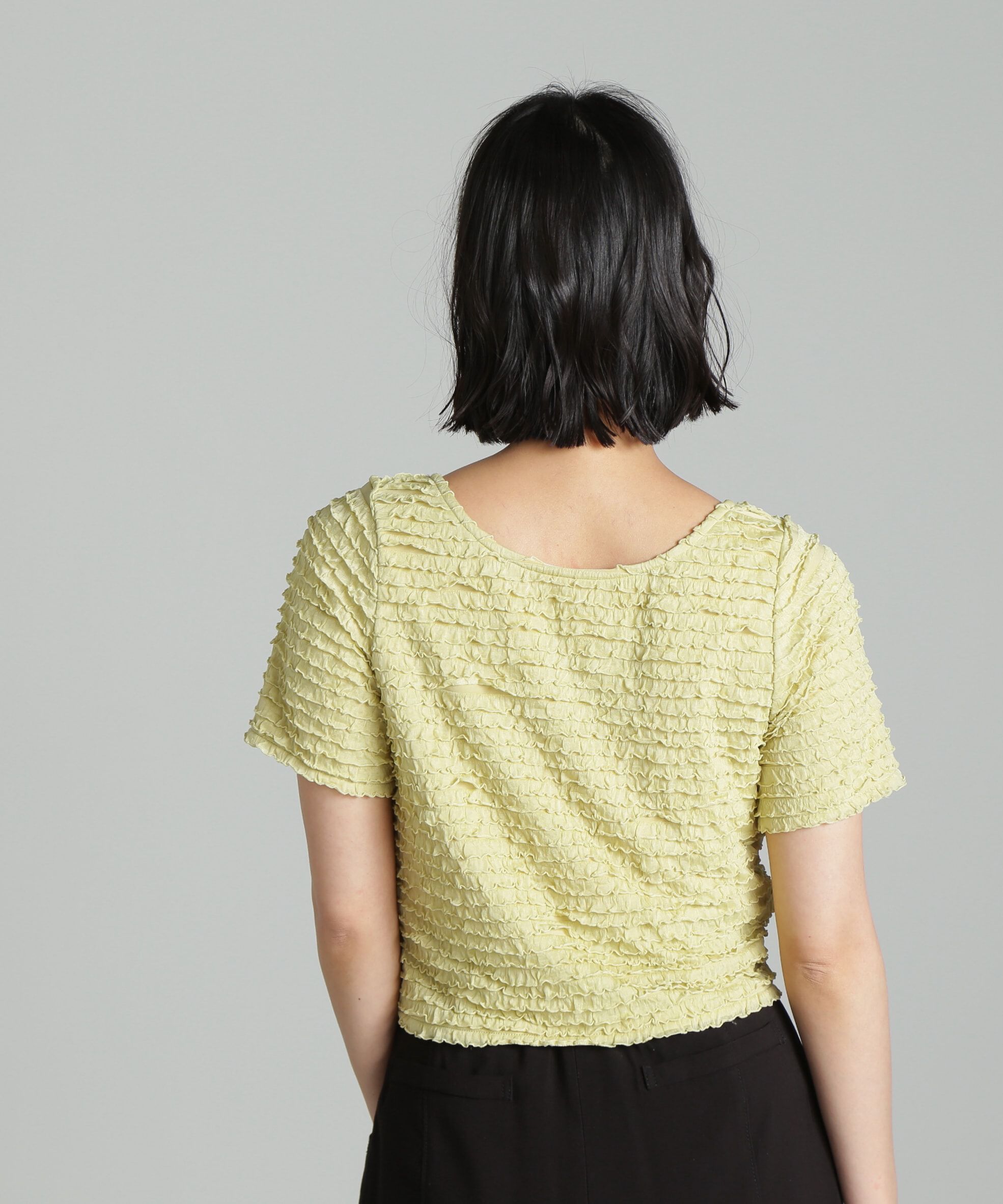  「メローフリルカットソー」|Tシャツ・カットソー|