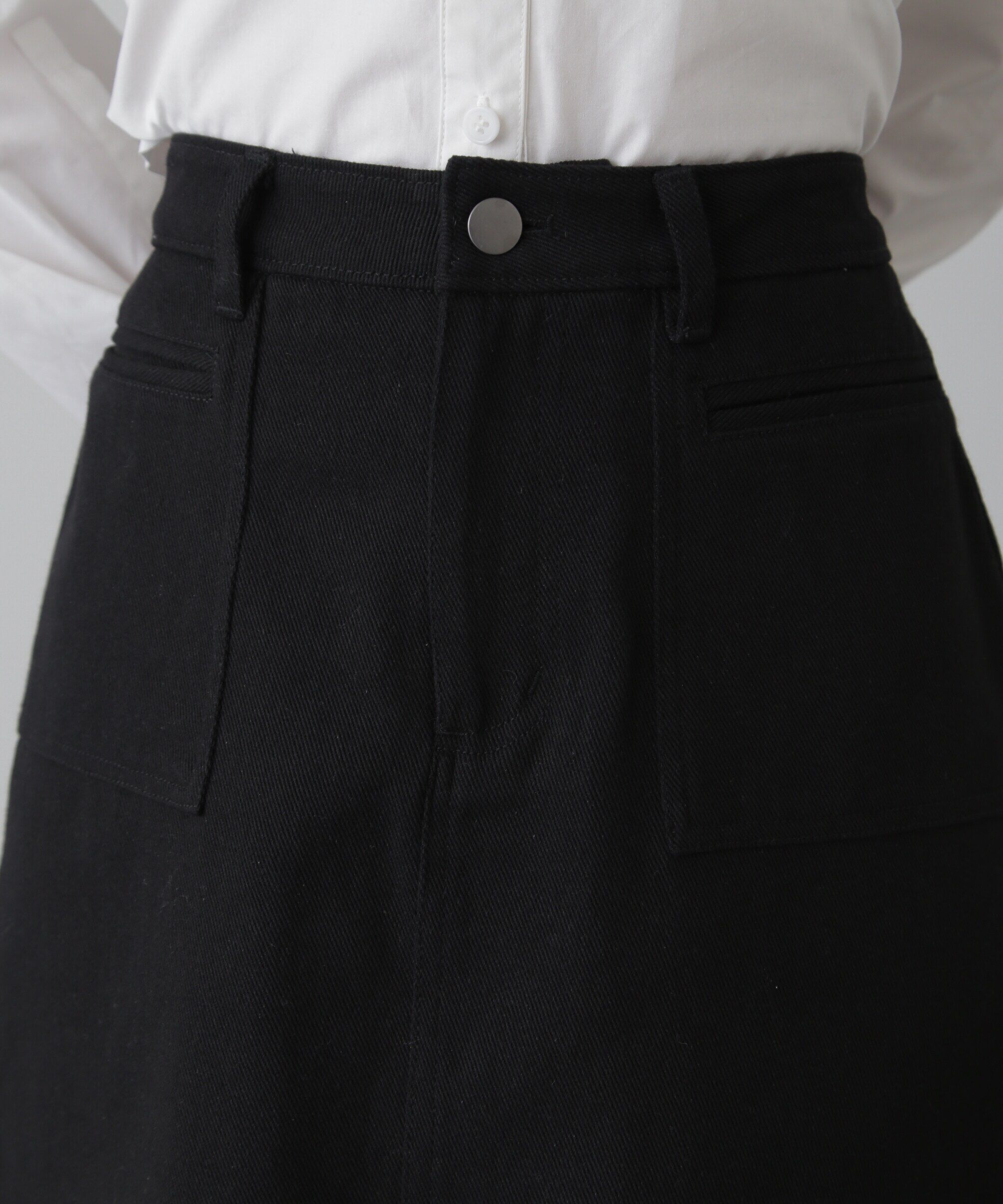  「フロントポケットミニスカート」|スカート|