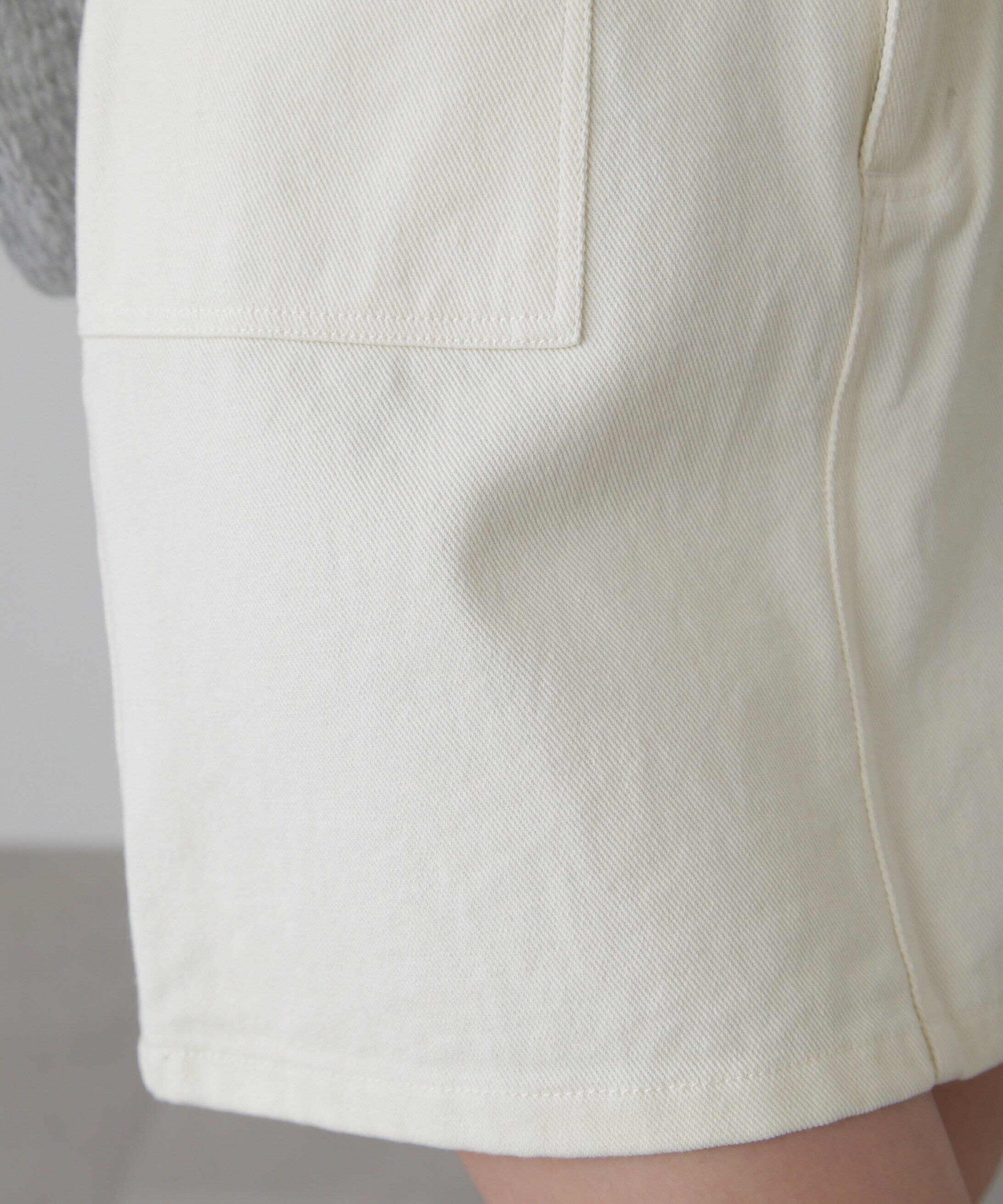  「フロントポケットミニスカート」|スカート|