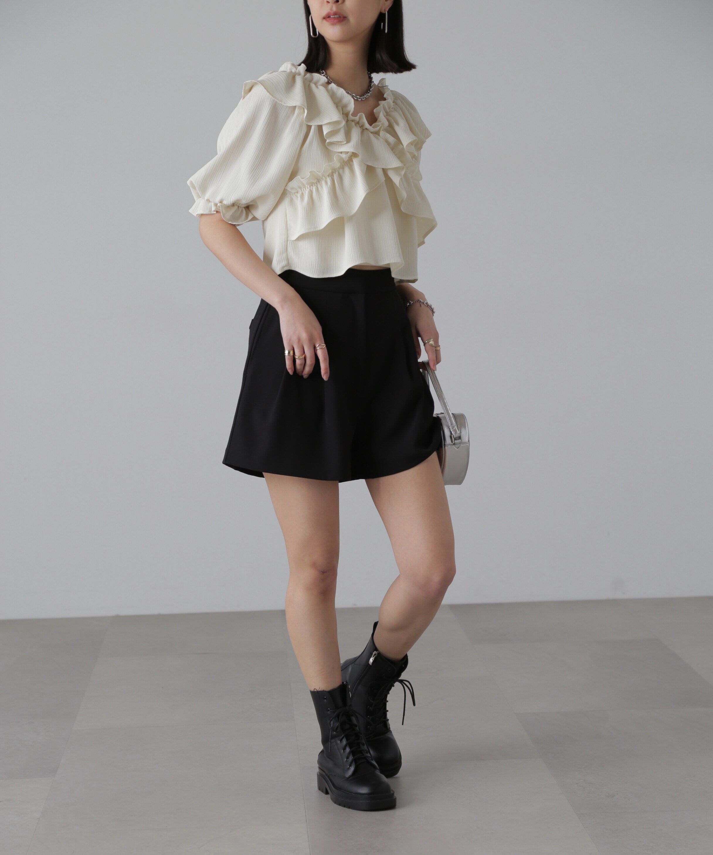  「タックショートパンツ」|その他|