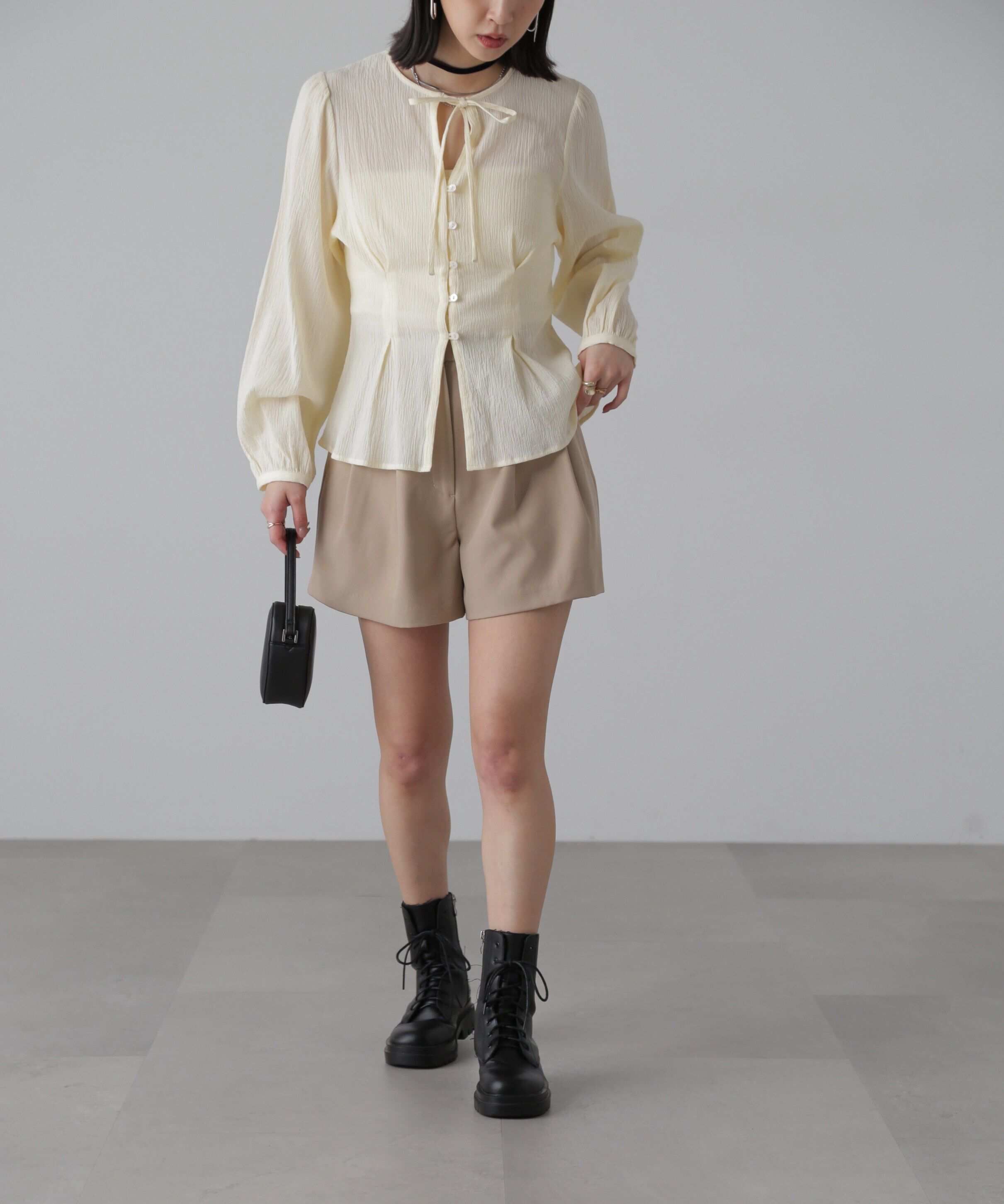  「タックショートパンツ」|その他|