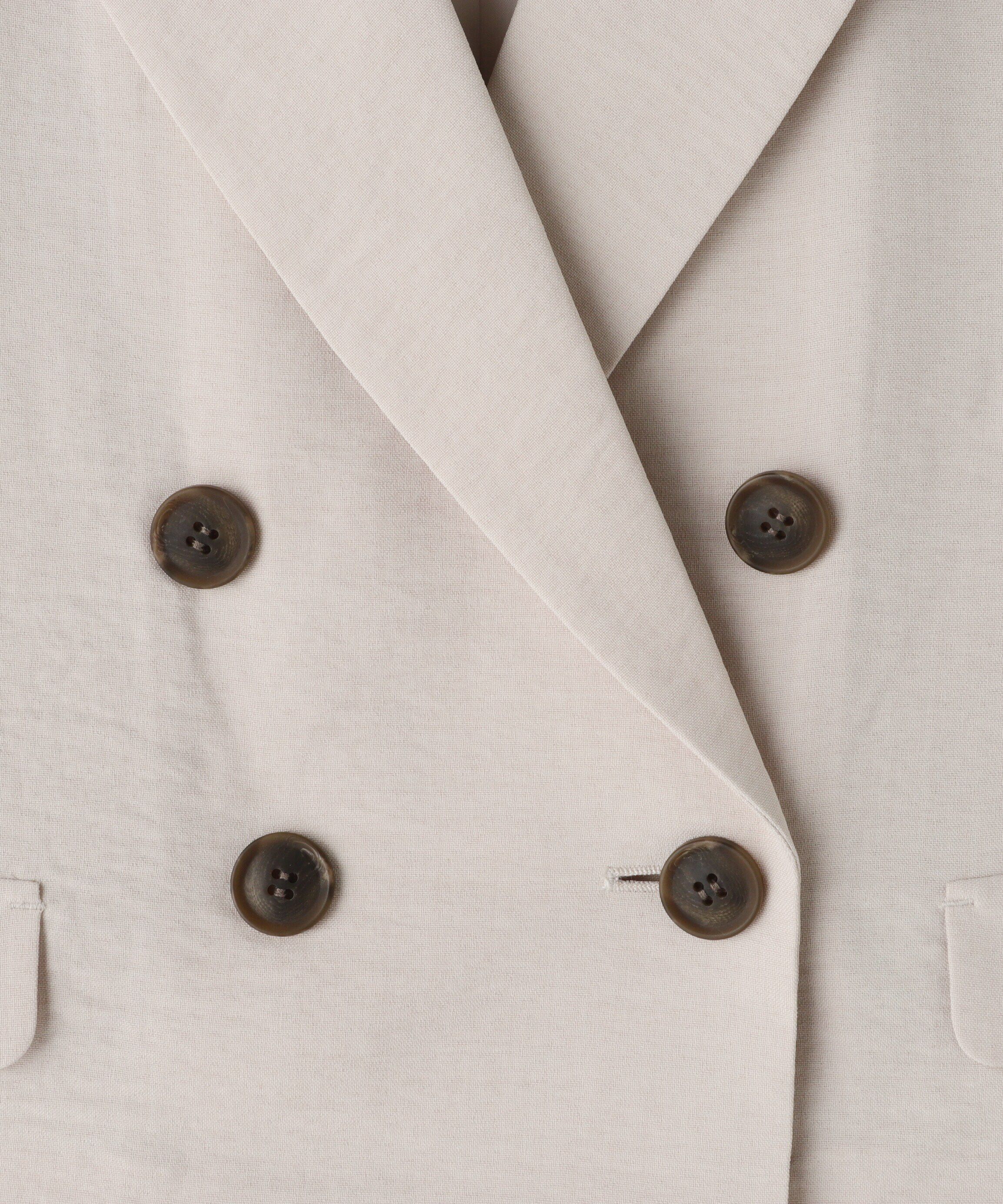  「[低身長サイズ/Sシリーズ]気流染めショート丈ダブルジャケット」|その他|