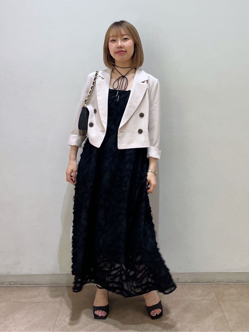  「[低身長サイズ/Sシリーズ]気流染めショート丈ダブルジャケット」|その他|