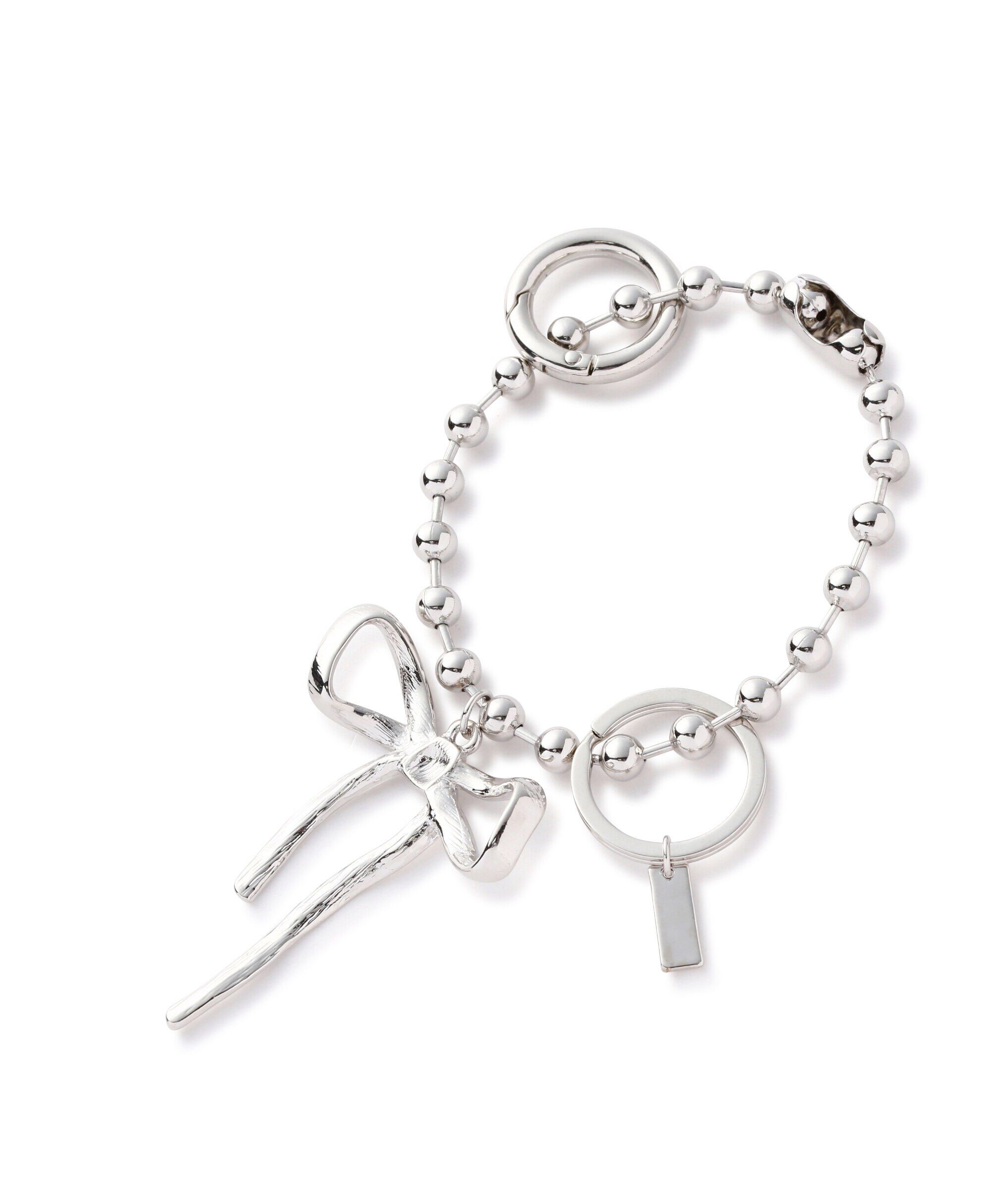  「リボンキーホルダー」|ハンカチ|