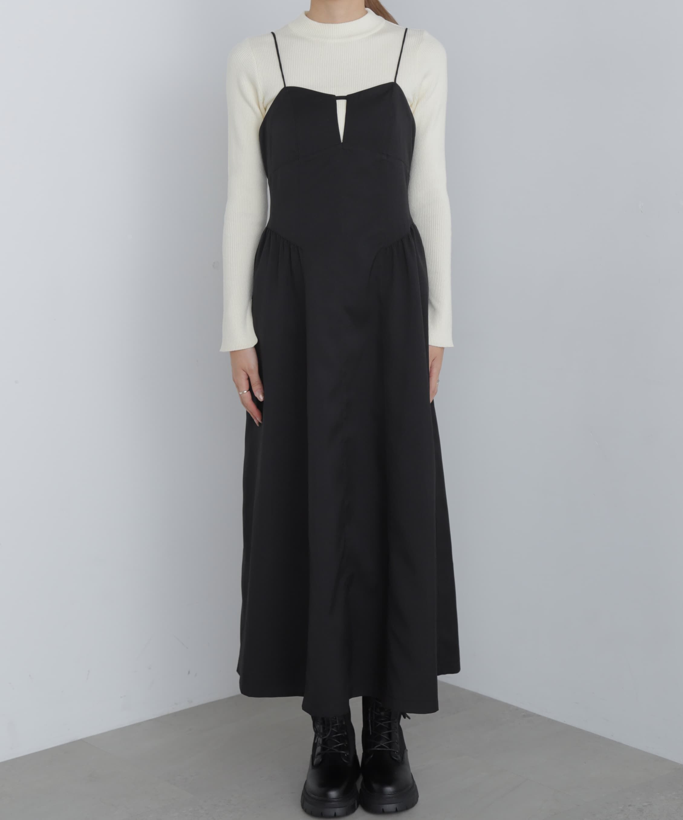  「コルセットライクキャミワンピース」|ワンピース|