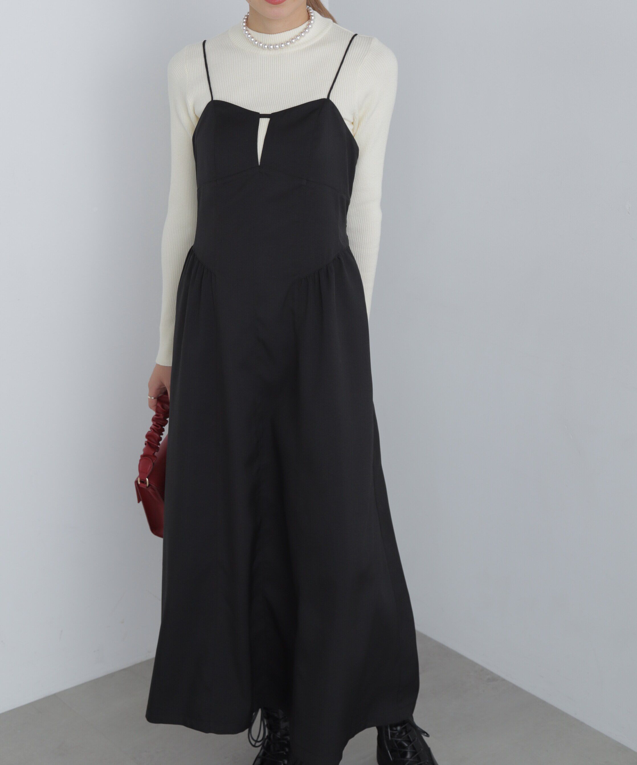  「コルセットライクキャミワンピース」|ワンピース|