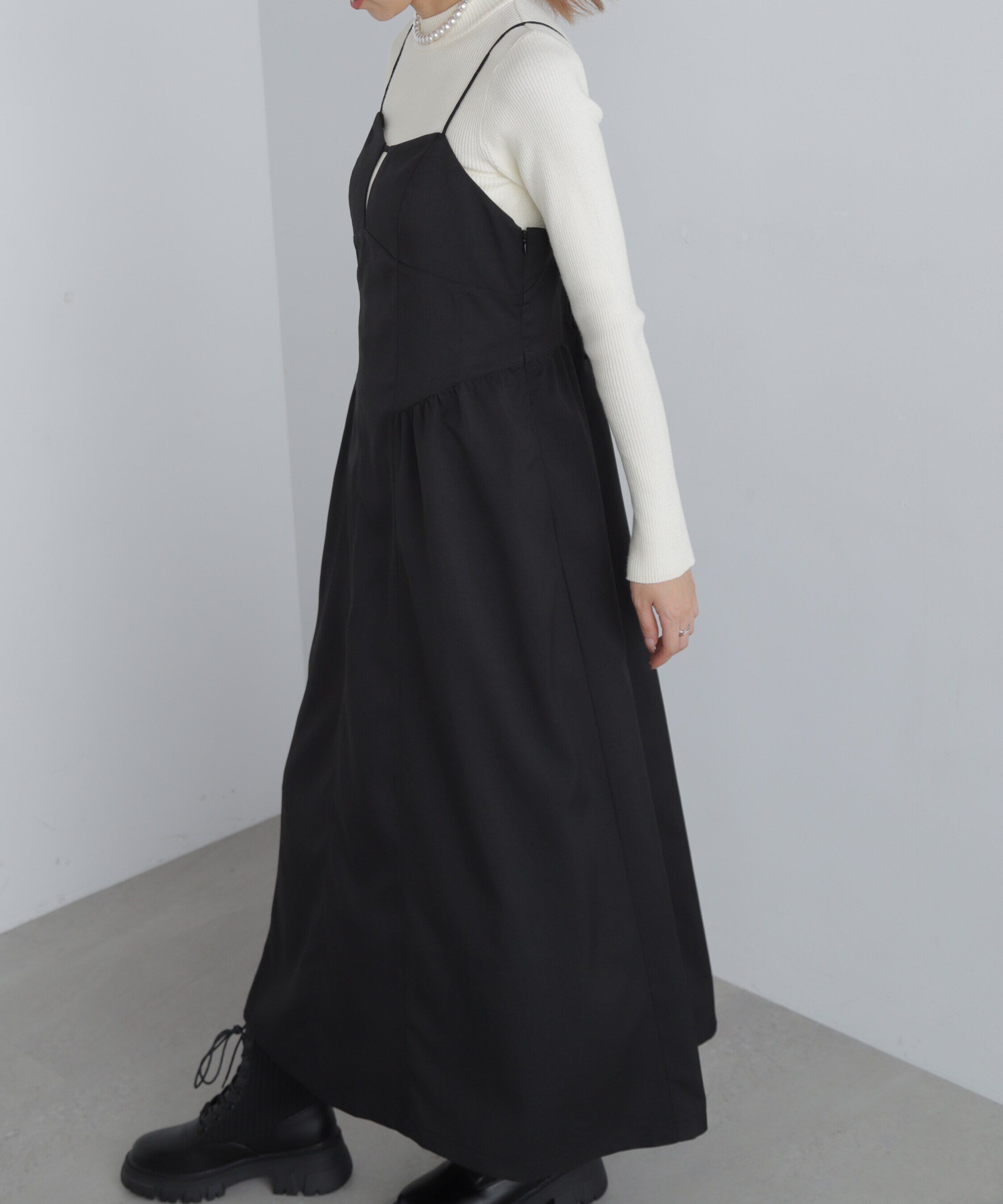  「コルセットライクキャミワンピース」|ワンピース|