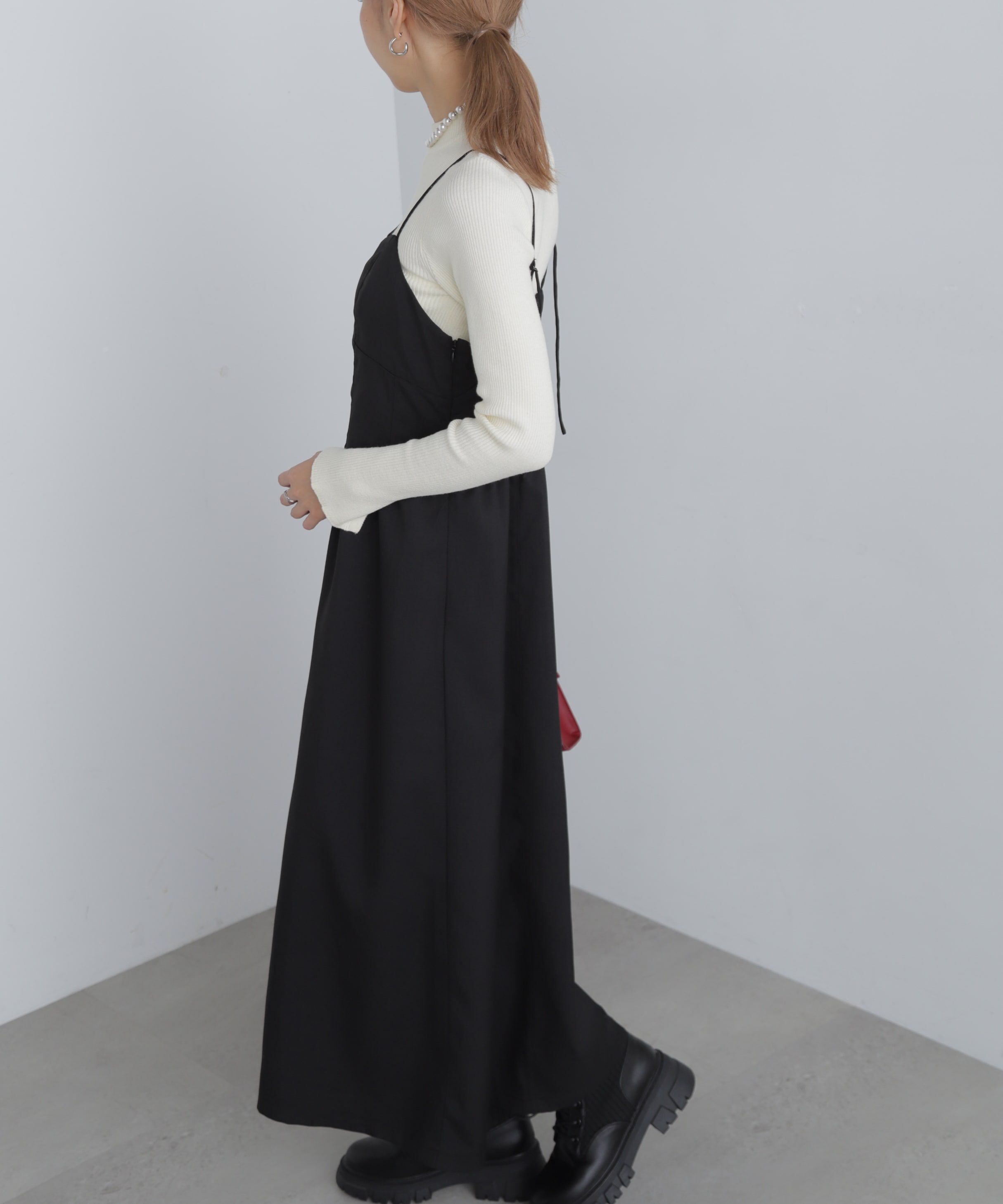  「コルセットライクキャミワンピース」|ワンピース|