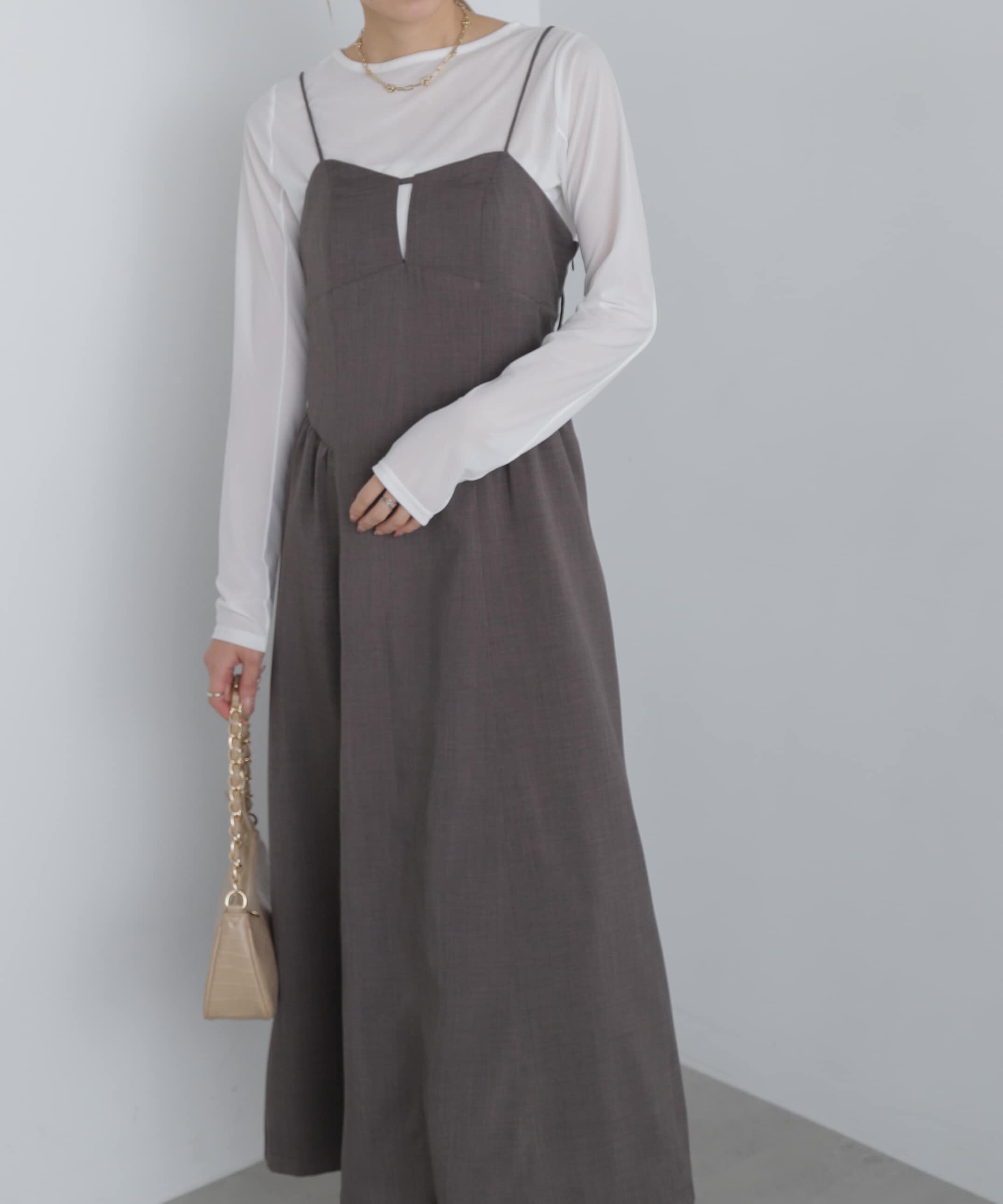  「コルセットライクキャミワンピース」|ワンピース|