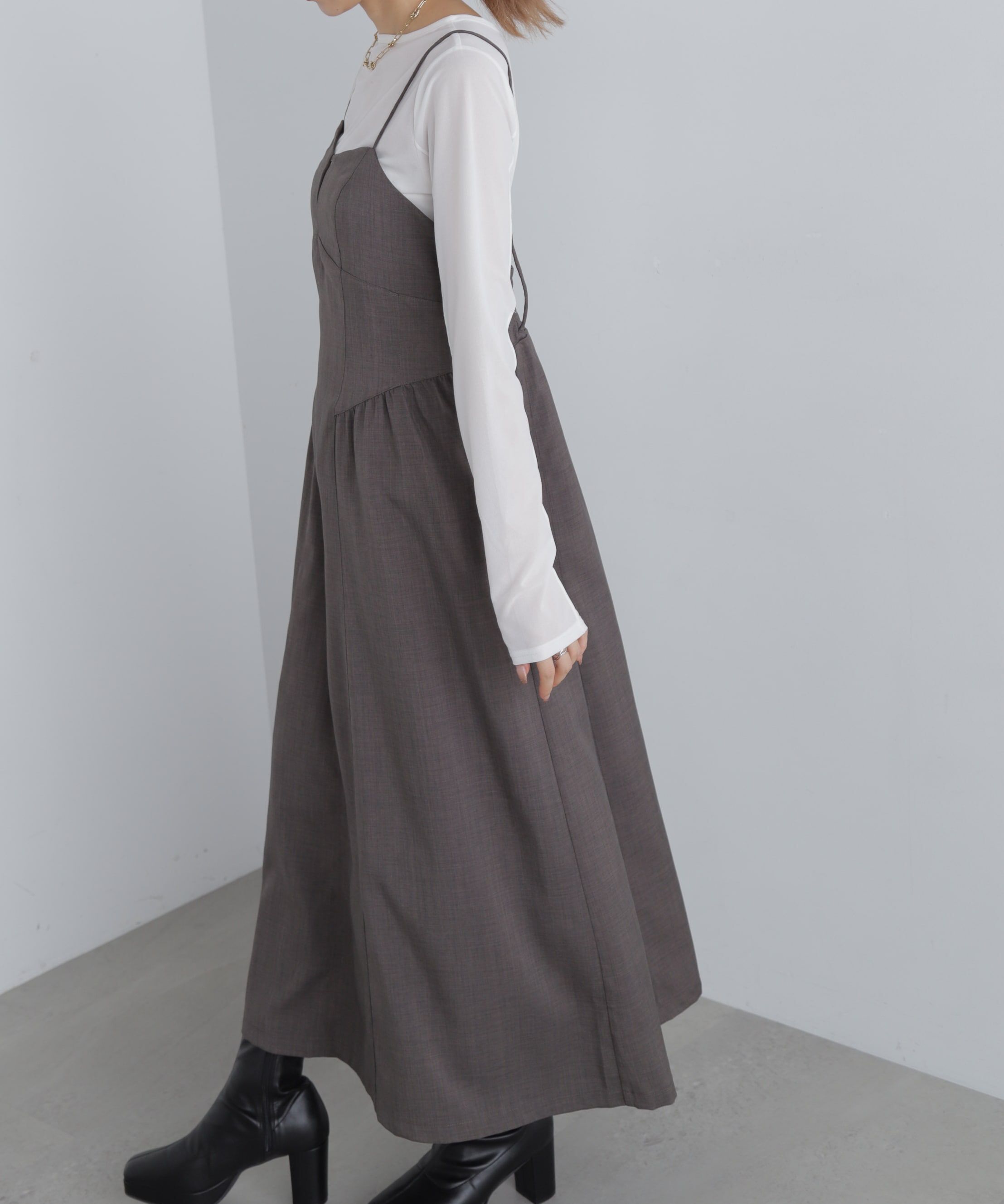  「コルセットライクキャミワンピース」|ワンピース|