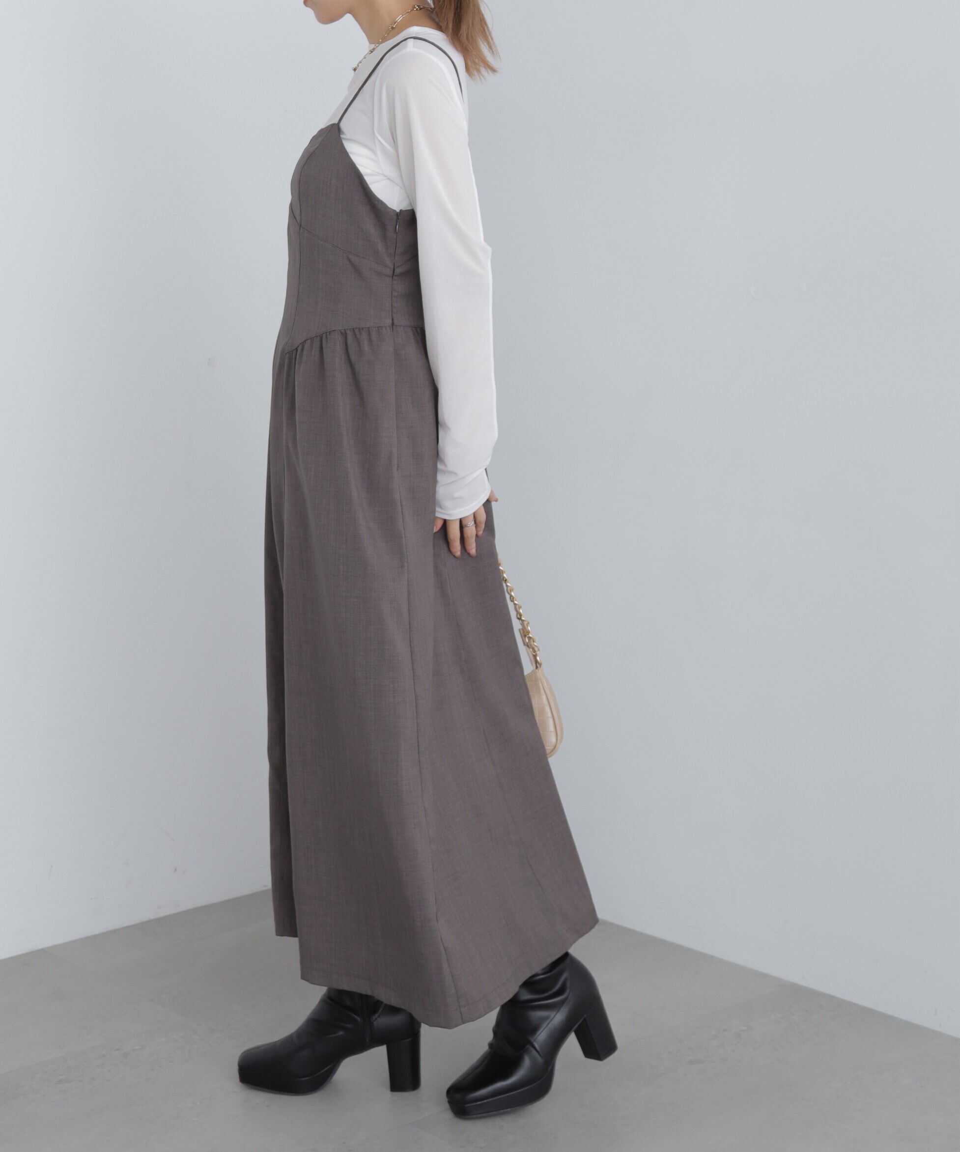  「コルセットライクキャミワンピース」|ワンピース|