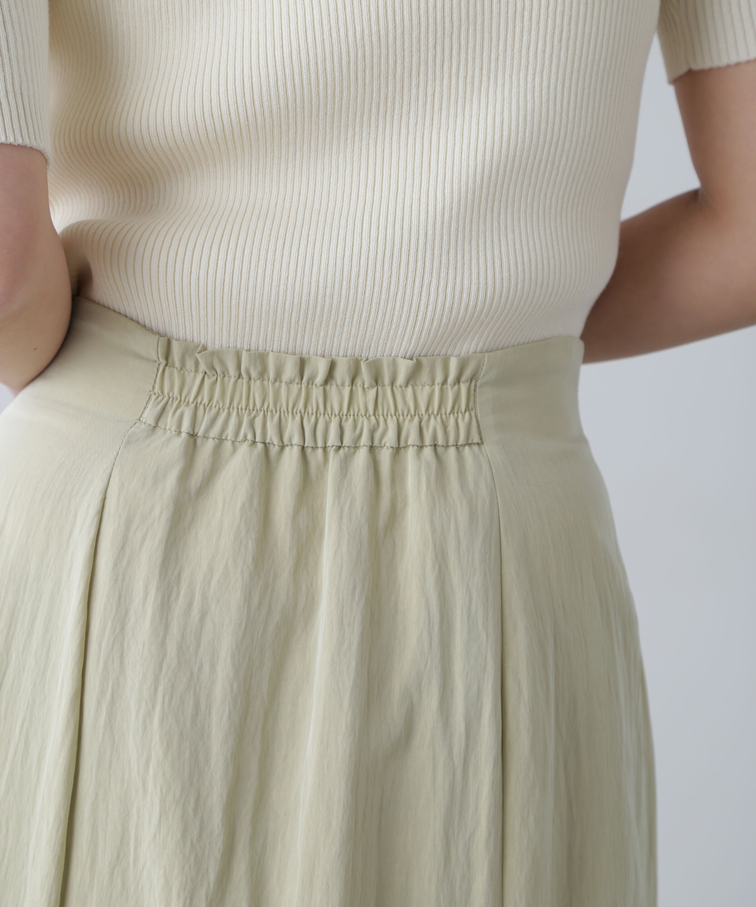  「パネルラッフルフリルマーメイドスカート」|スカート|