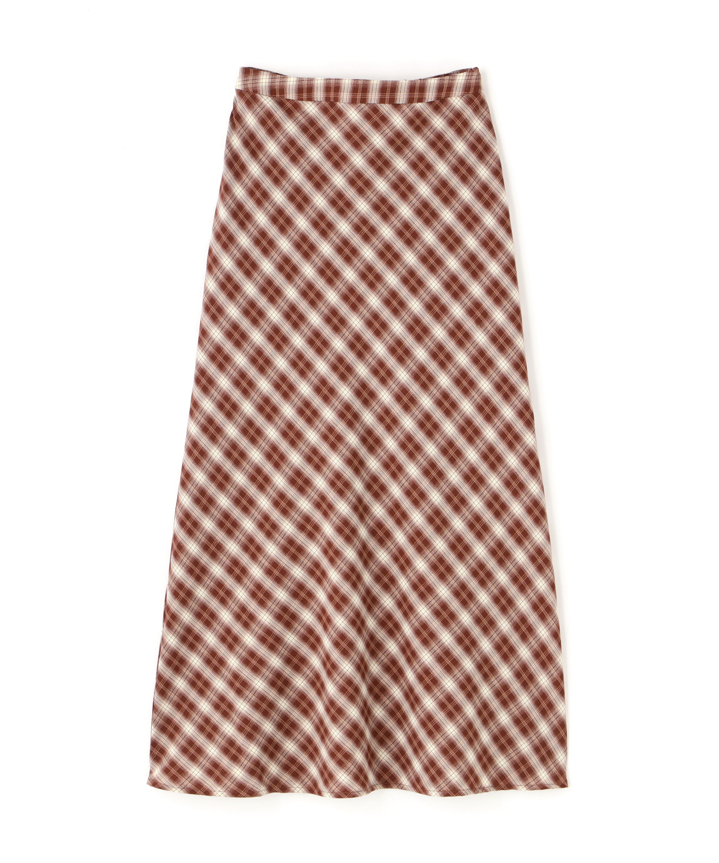  「〈セットアップ対応〉チェック柄バイアススカート」|スカート|