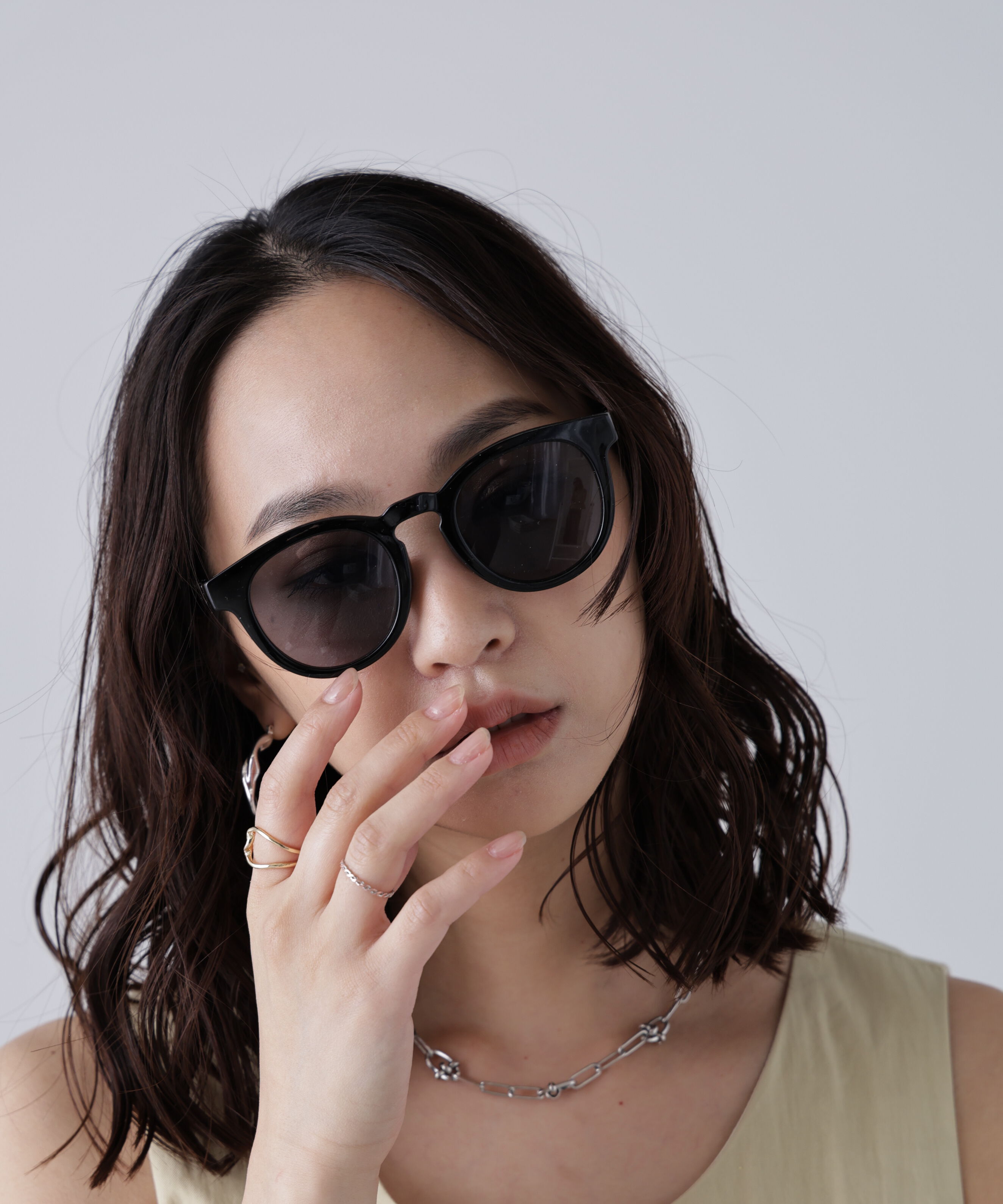  「ソリッドサングラス」|ハンカチ|