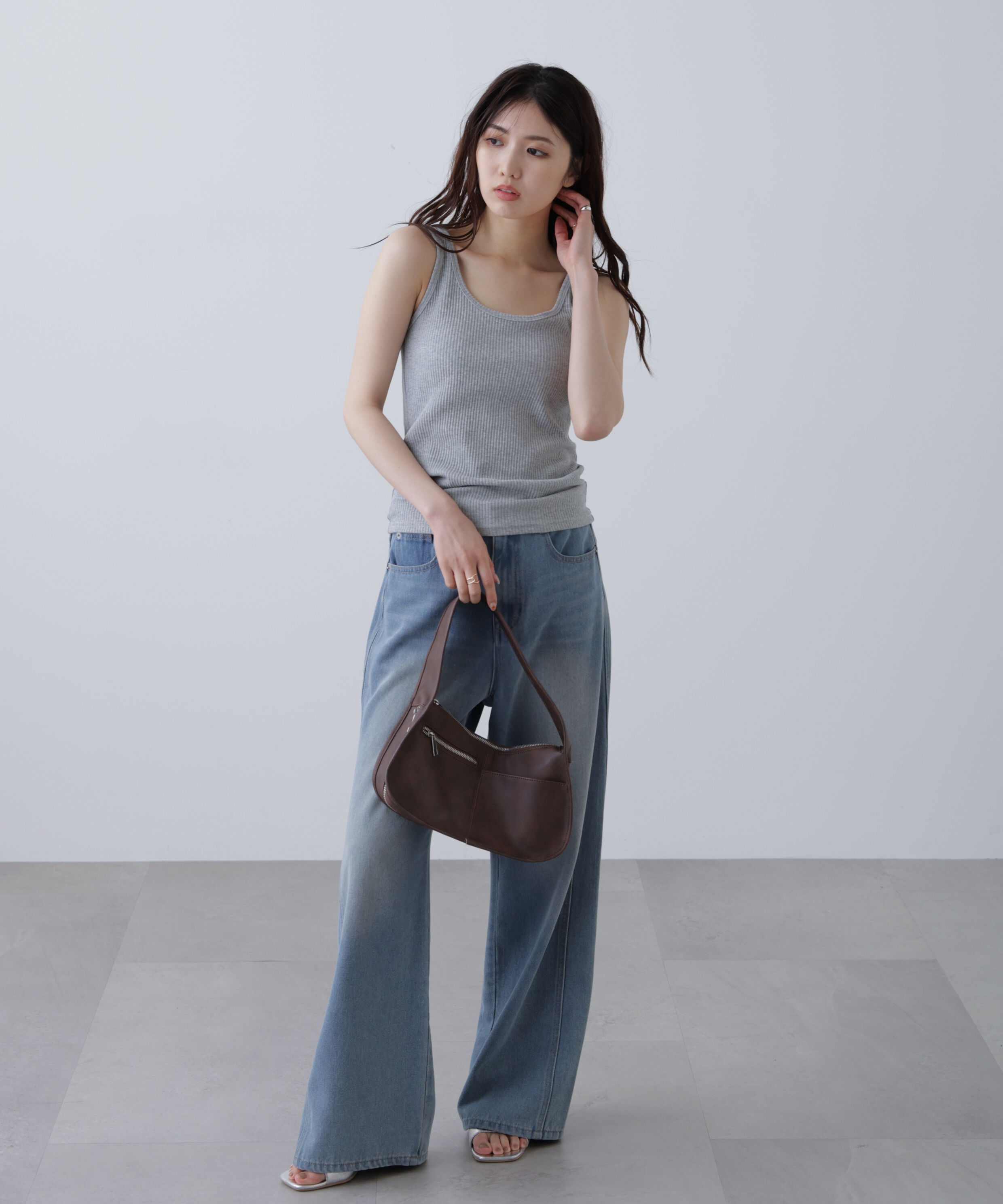  「テレコタンクトップ」|Tシャツ・カットソー|