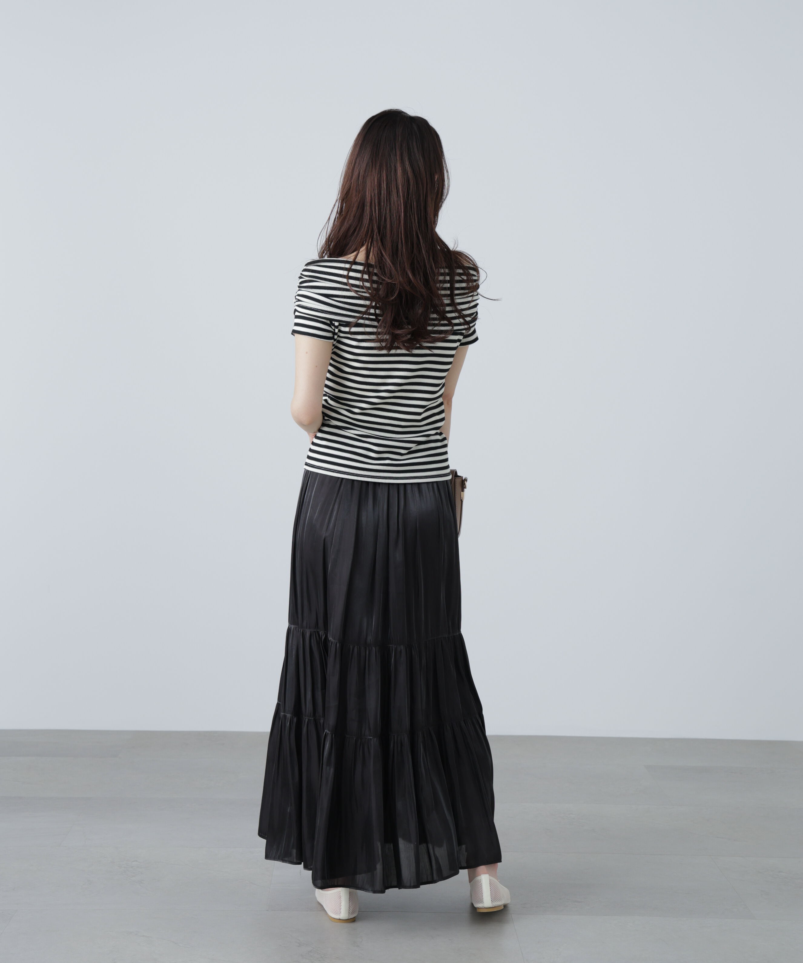  「シャイニーティアードスカート」|スカート|