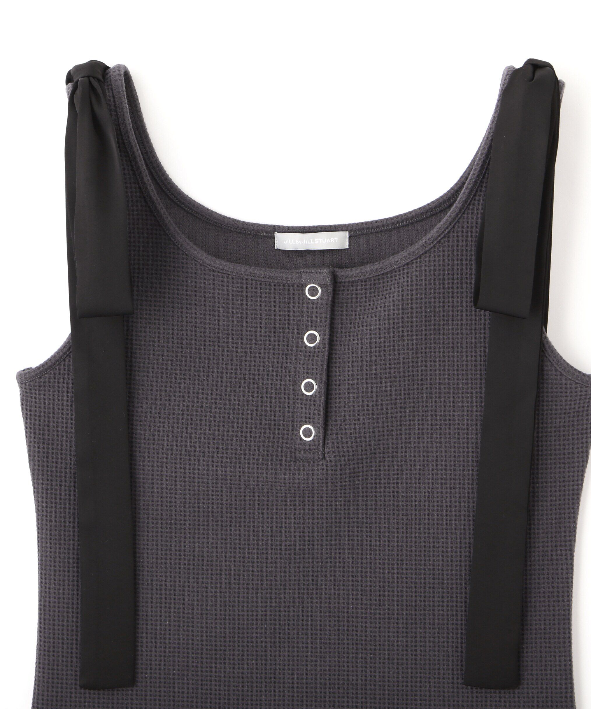  「リボンデザインヘンリータンク」|Tシャツ・カットソー|