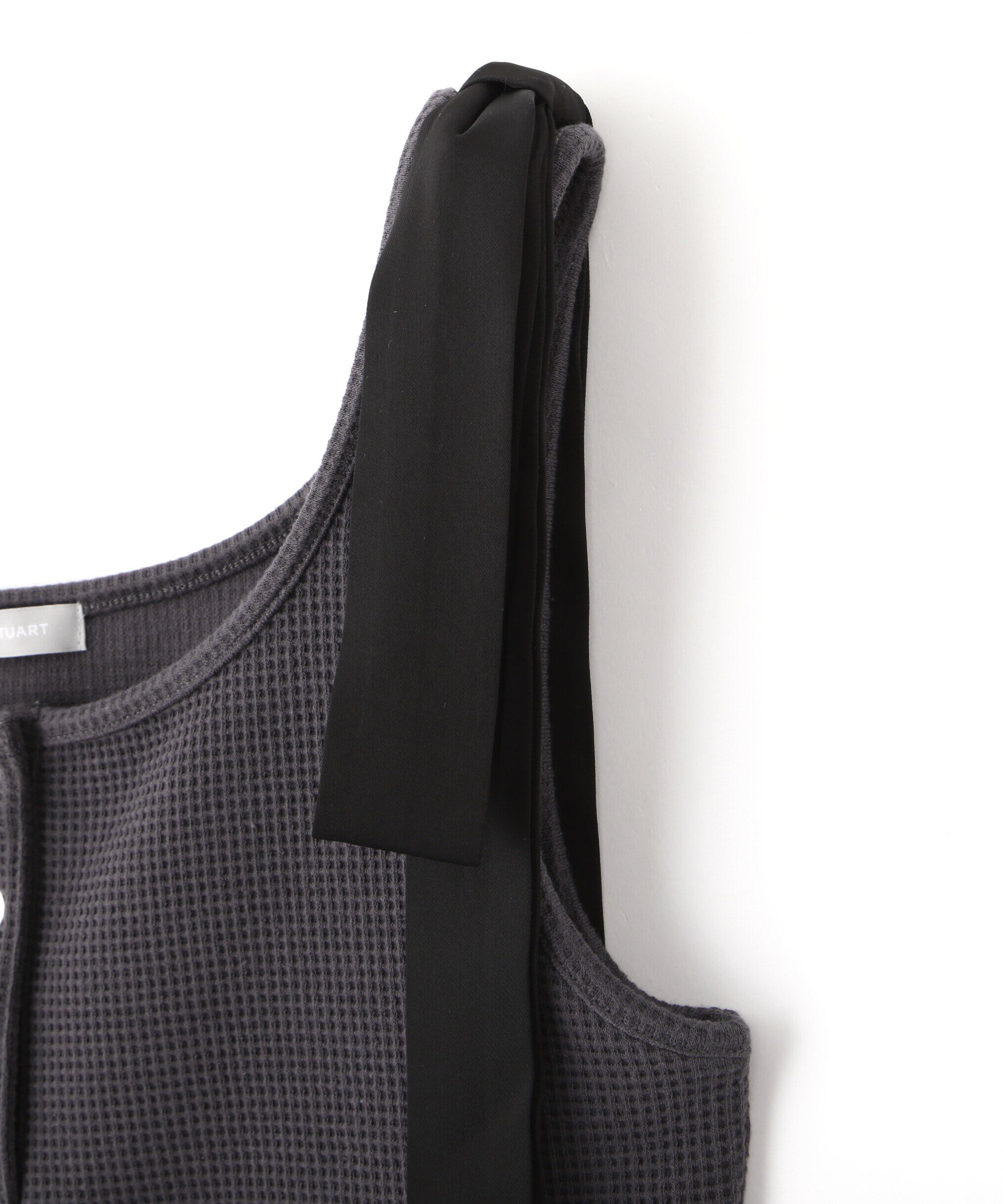  「リボンデザインヘンリータンク」|Tシャツ・カットソー|