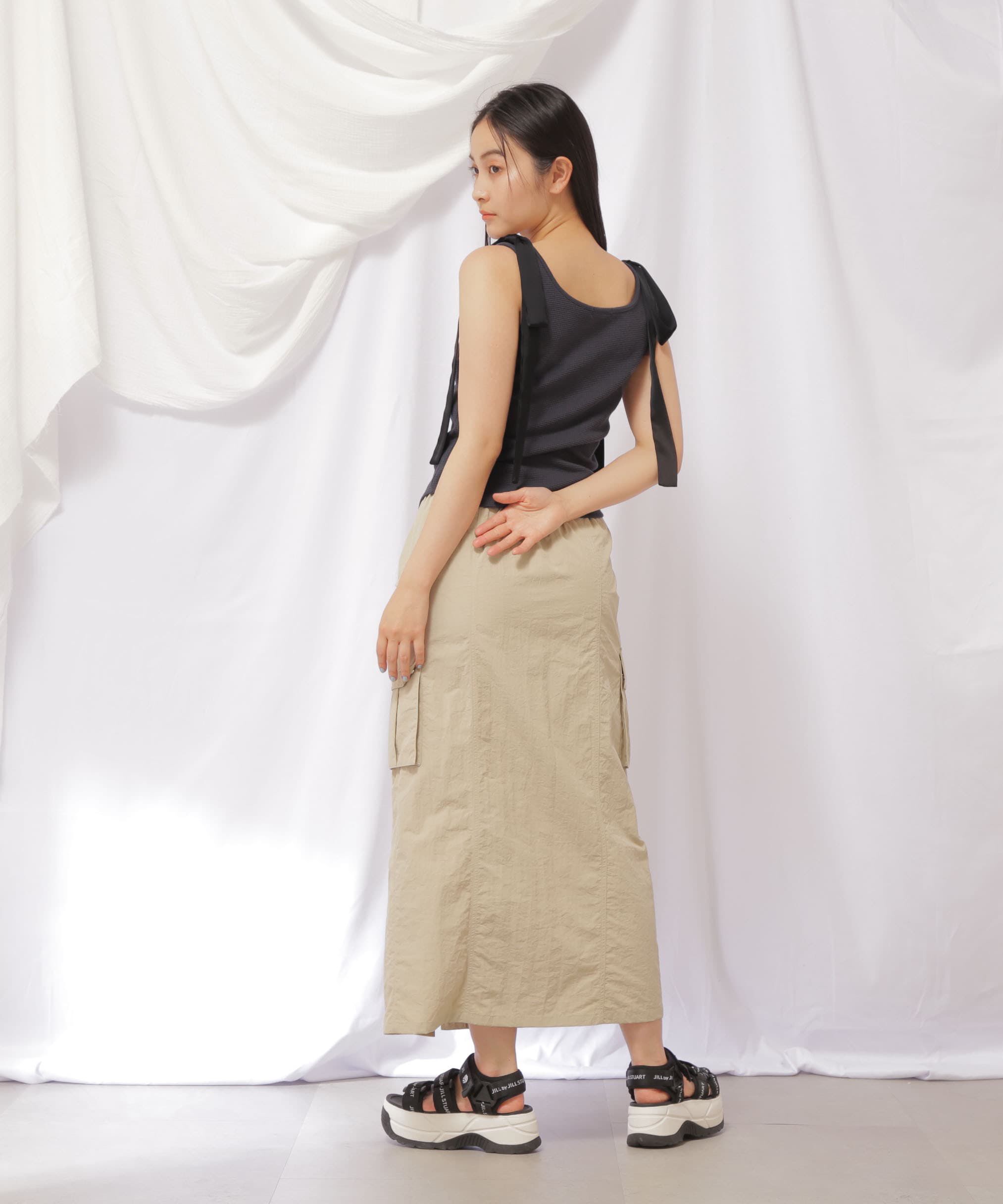  「リボンデザインヘンリータンク」|Tシャツ・カットソー|