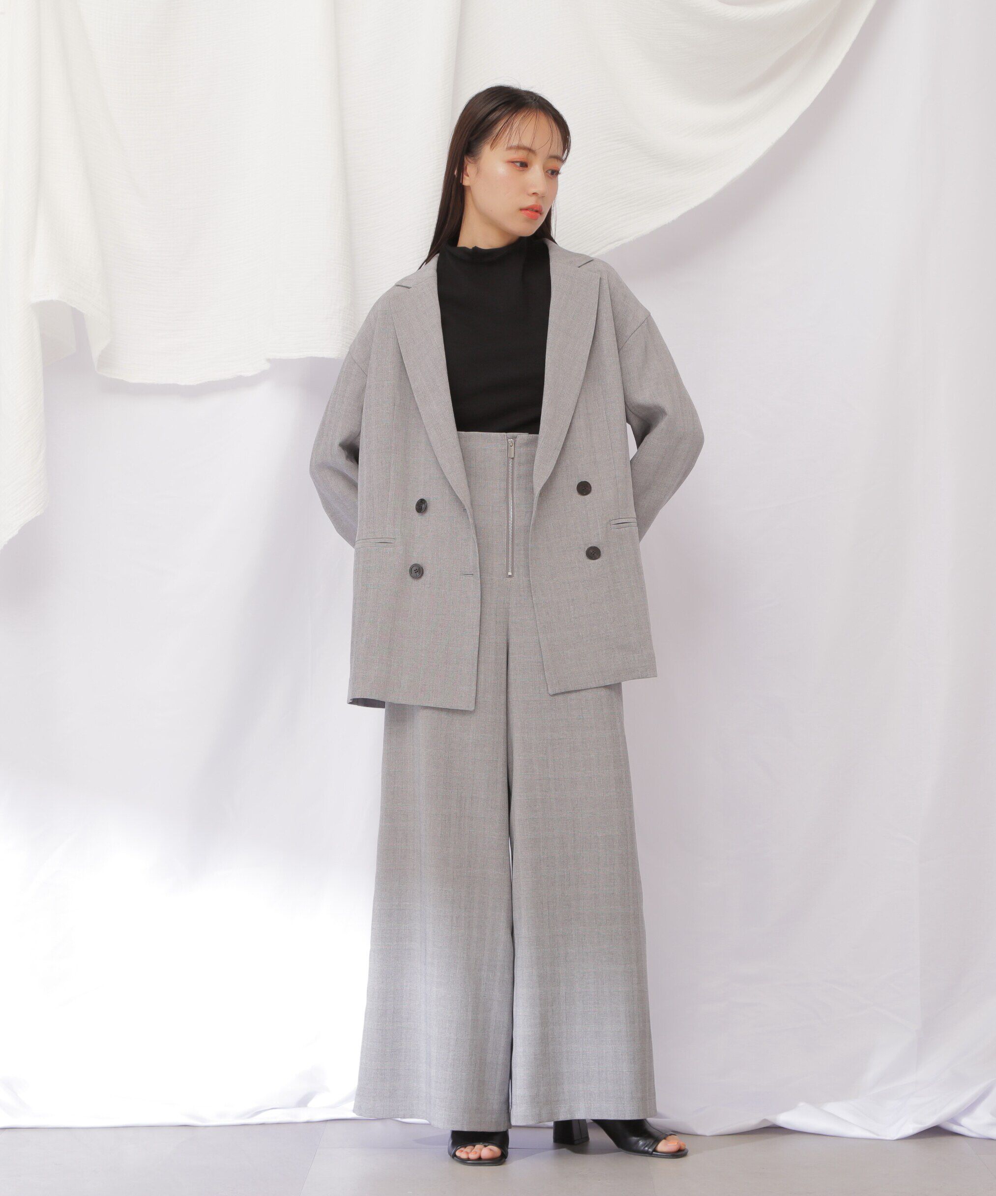  「《JILL by BASIC》スタンドネックタンク」|Tシャツ・カットソー|