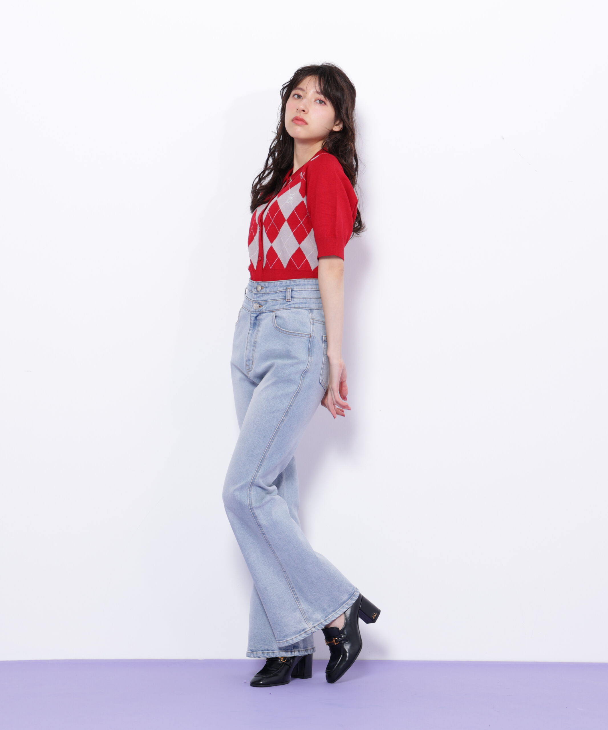  「フレアデニムパンツ」|その他|