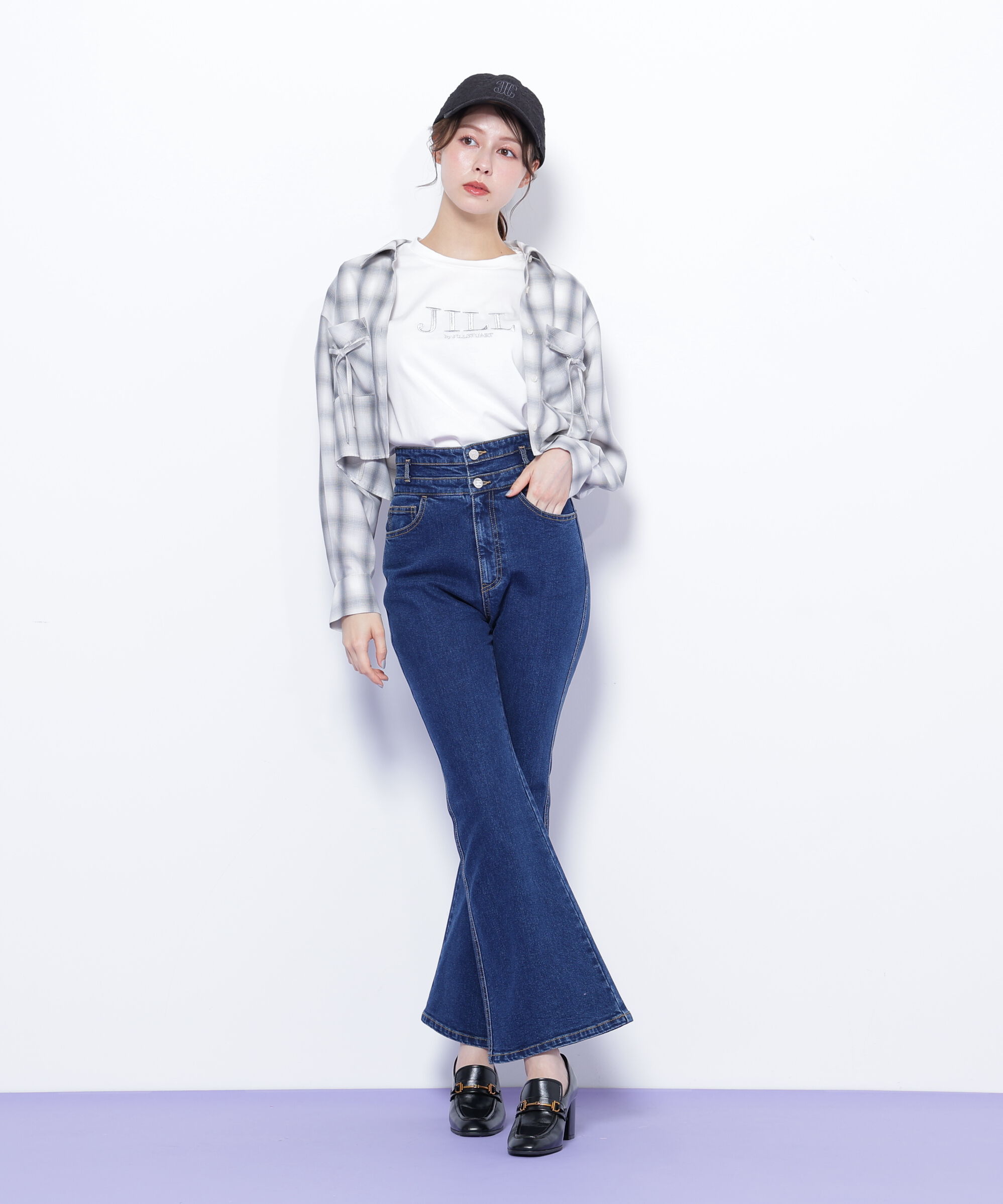  「フレアデニムパンツ」|その他|