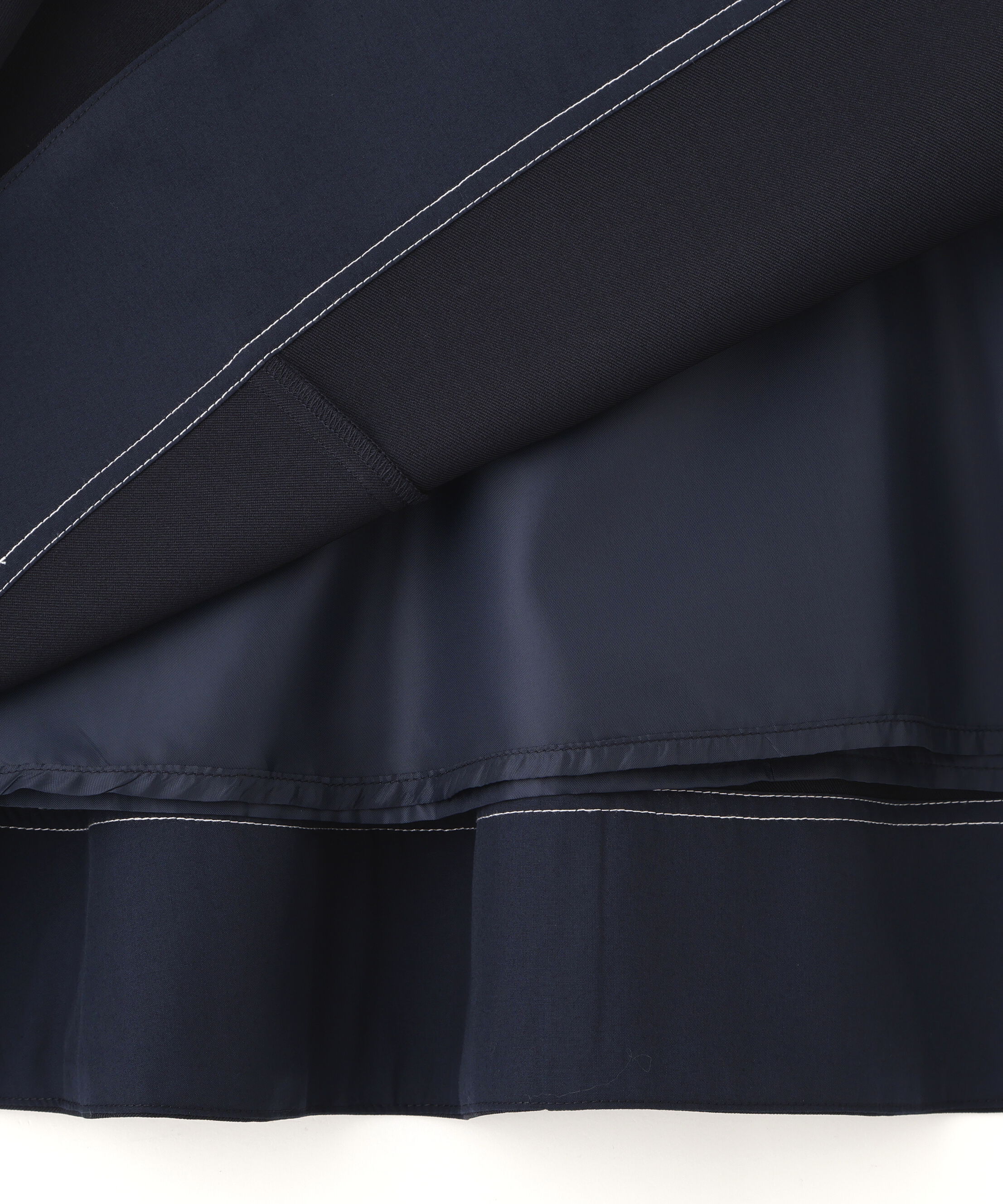  「ラップフレアステッチスカート」|スカート|