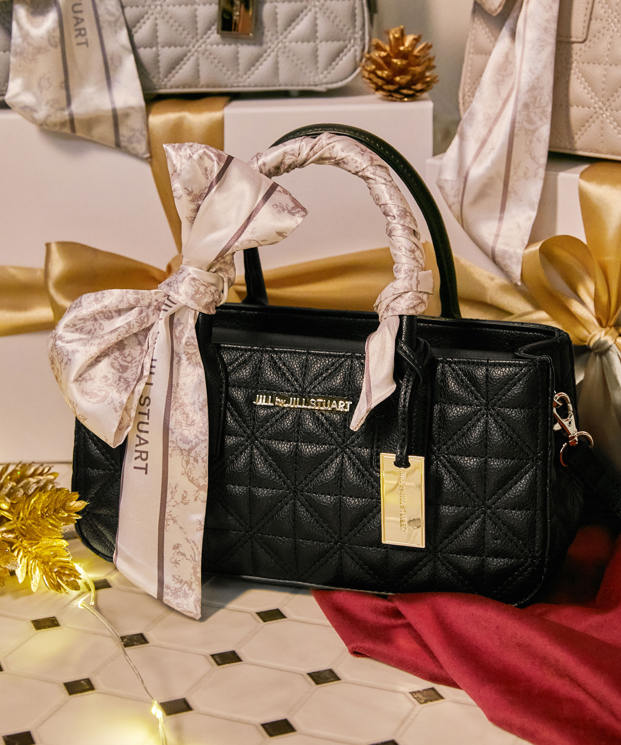  「スカーフキルティングトートバッグ」|その他|