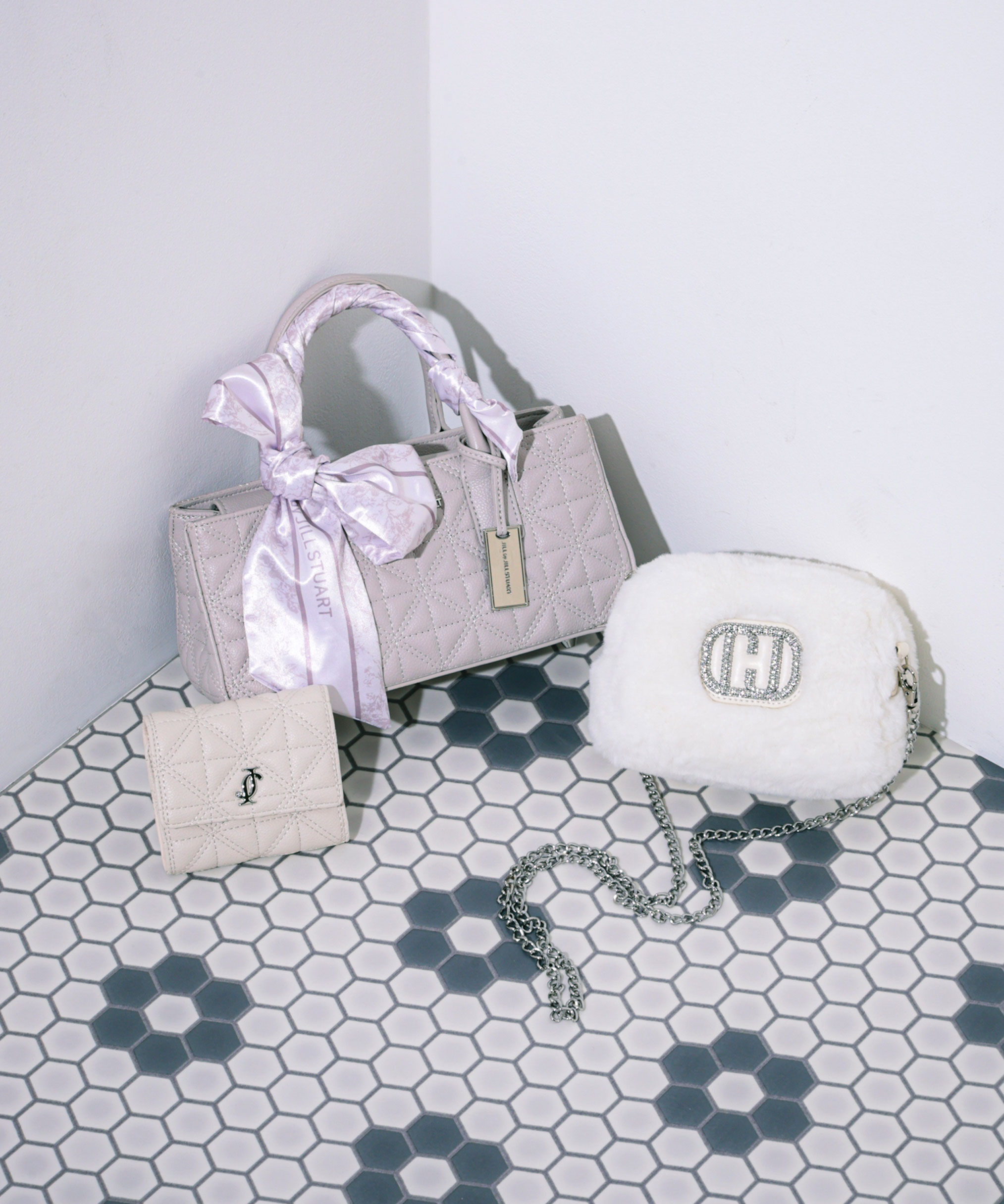  「スカーフキルティングトートバッグ」|その他|