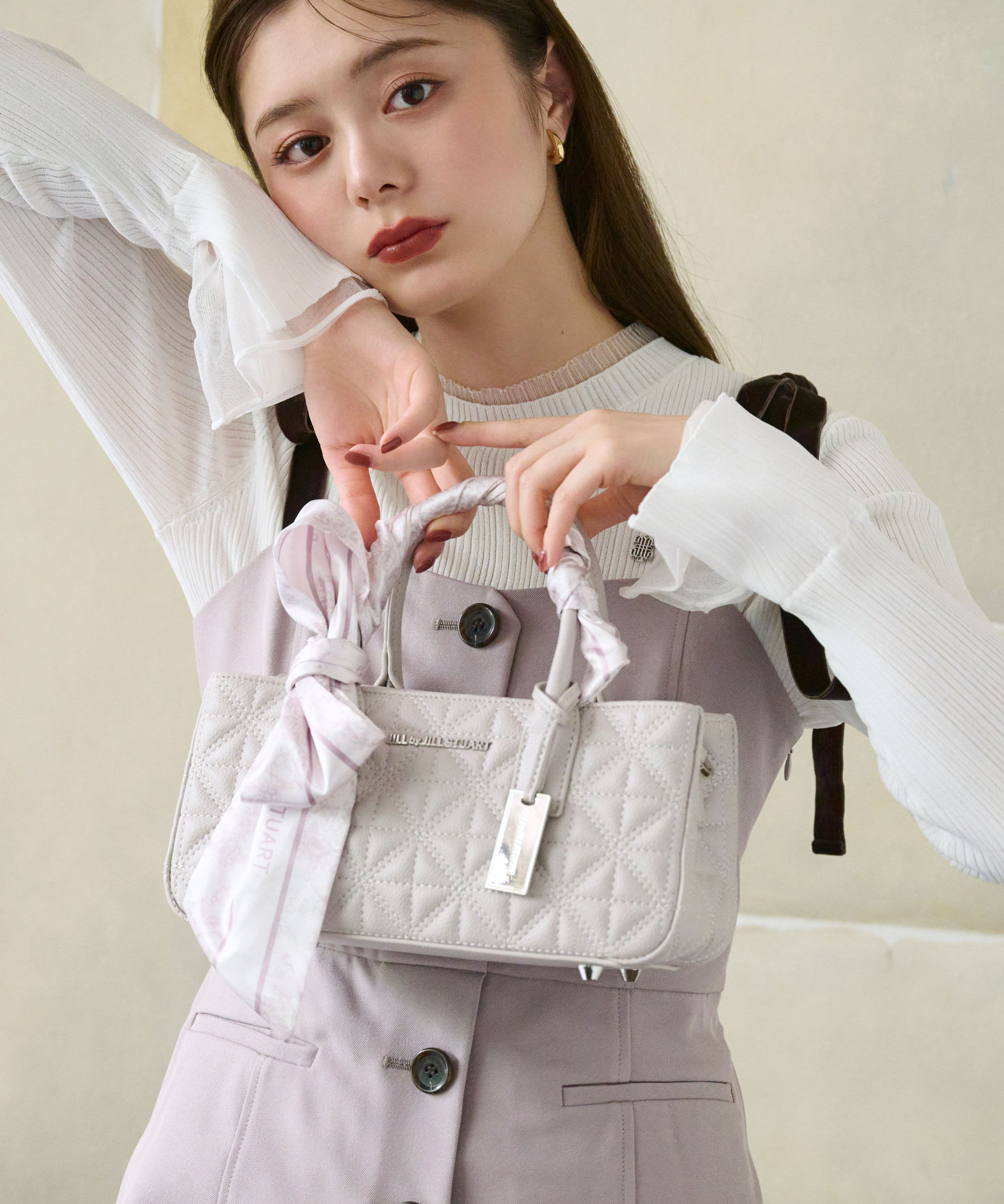  「スカーフキルティングトートバッグ」|その他|