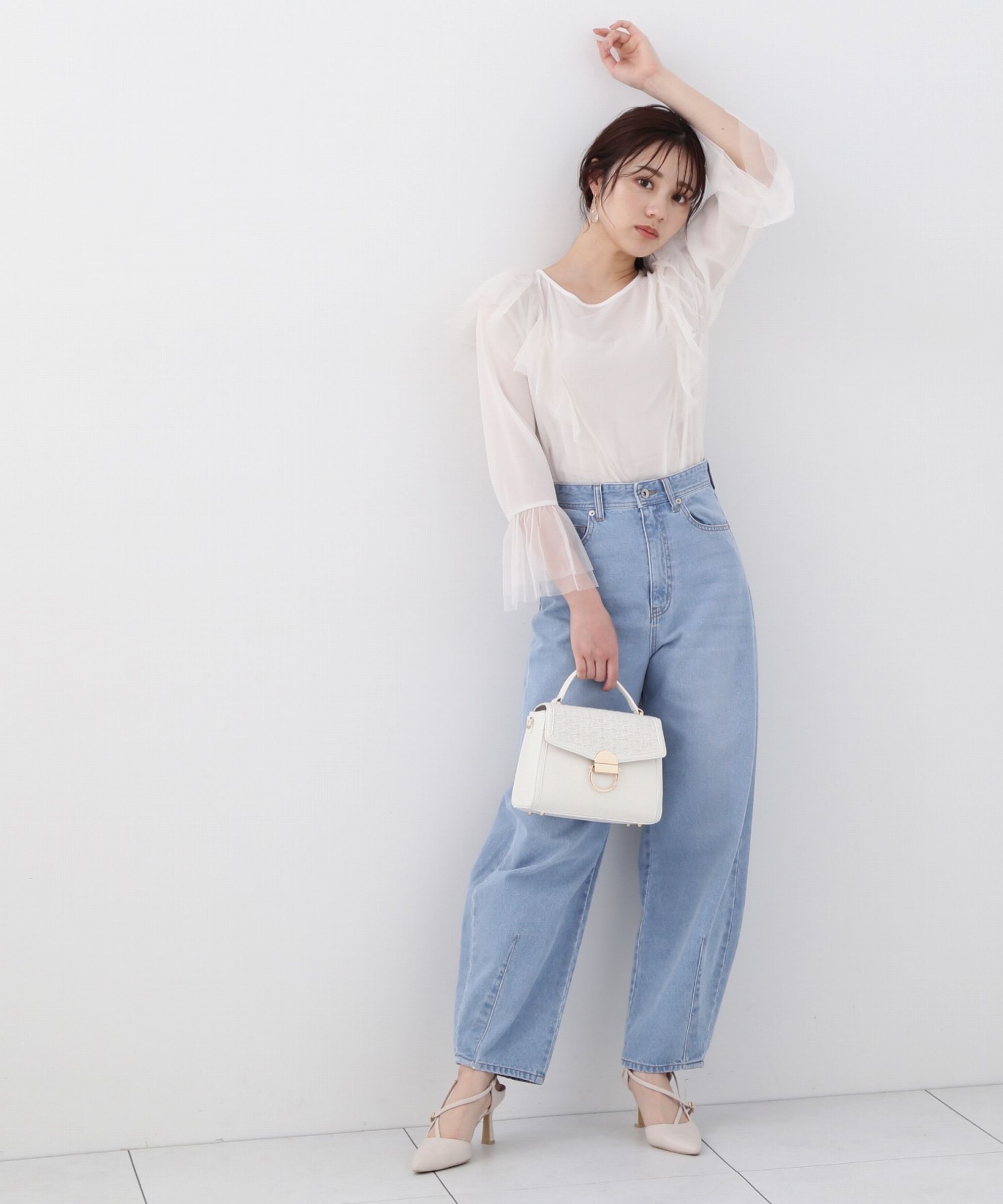 PROPORTION BODY DRESSING「カーブデニムパンツ」|その他|